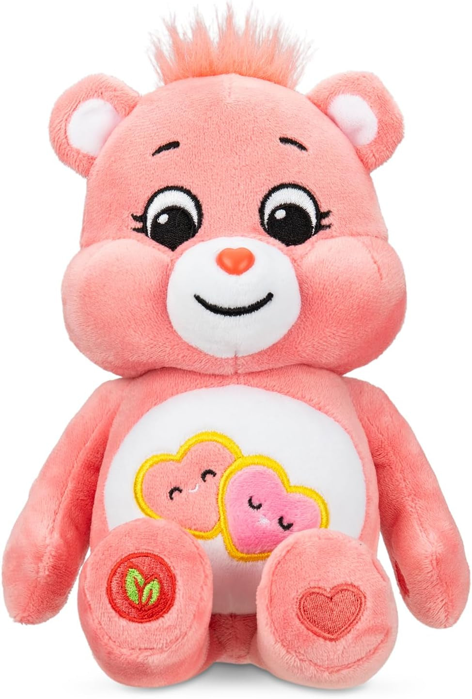 Care Bears | Love-A-Lot Bear 22Cm Bean Plush | Collectable Cute Plush Toy, Cuddly Toys for Children, Soft Toys for Girls and Boys, Cute Teddies Suitable for Girls and Boys Ages 4+ |  22033 UK UK