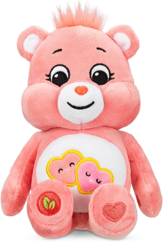 Care Bears | Love-A-Lot Bear 22Cm Bean Plush | Collectable Cute Plush Toy, Cuddly Toys for Children, Soft Toys for Girls and Boys, Cute Teddies Suitable for Girls and Boys Ages 4+ |  22033 UK UK