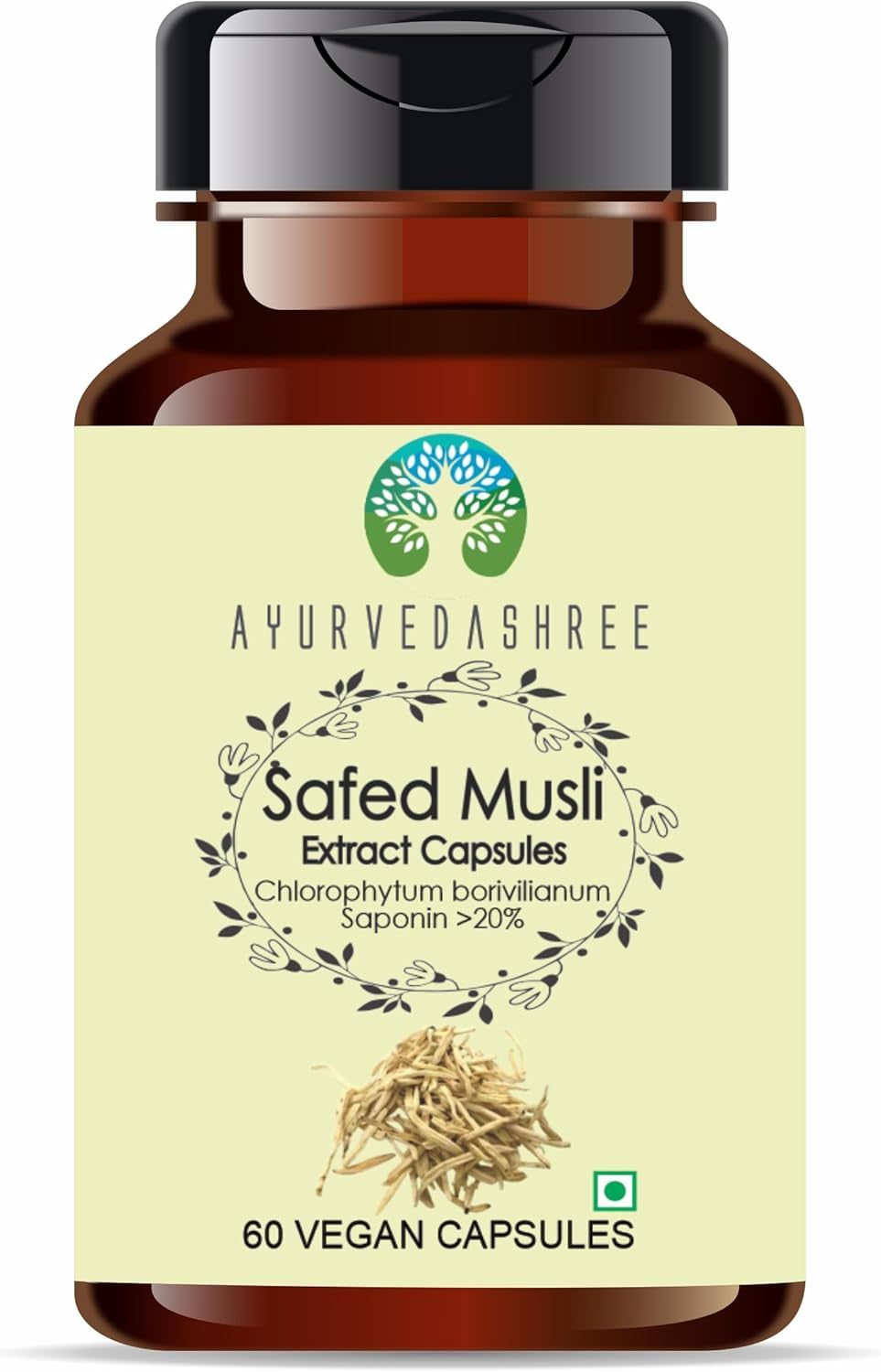 Turmeric Extract 500Mg - 60 Vegetarian Capsules | Haldi Extract | Curcuma Longa | All Natural | 100% Vegan | Gluten-Free | GMP Certified. TLBH