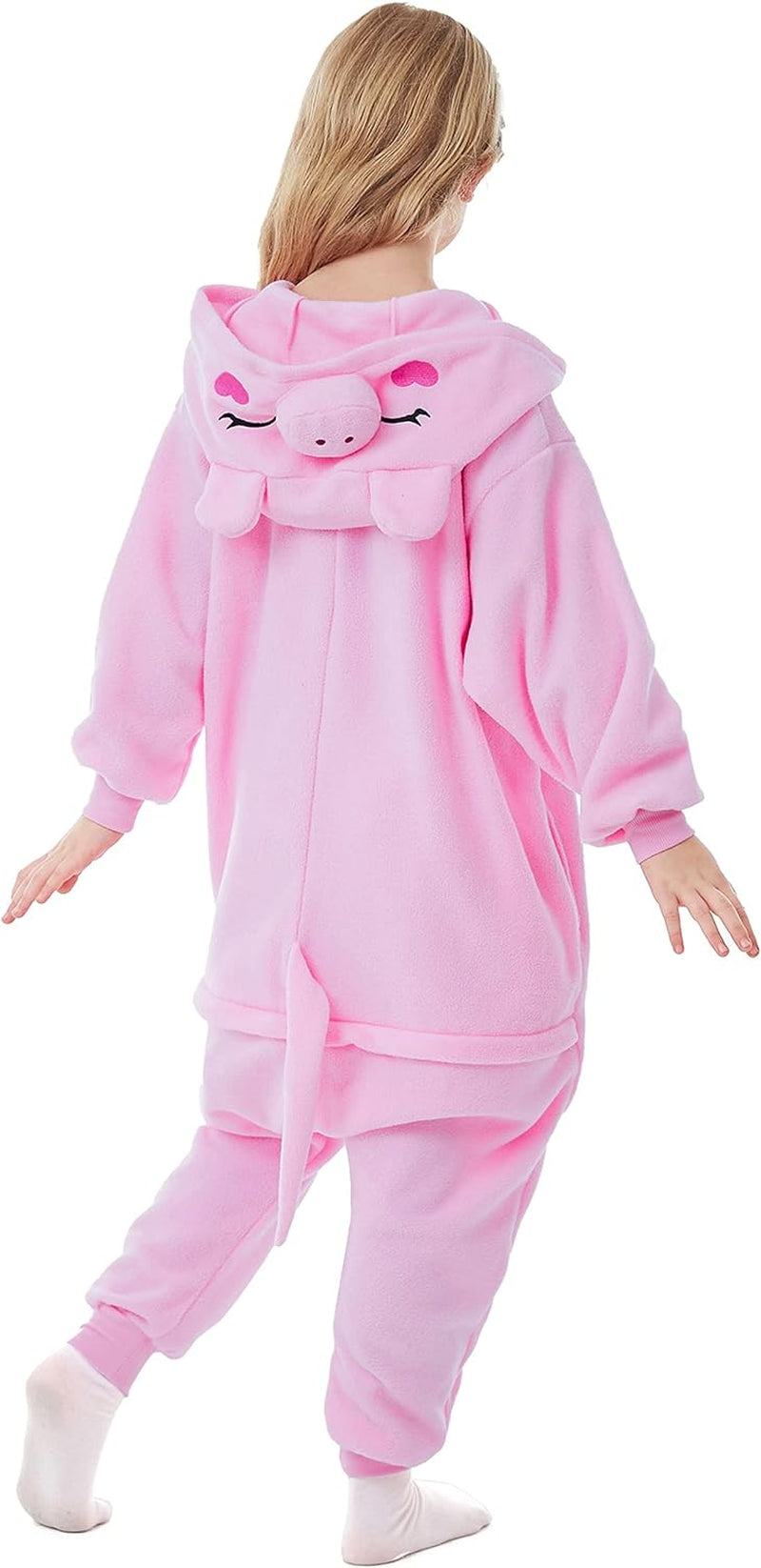 Animal Onesie Kids Halloween Costumes Anime Cosplay Green Animal One Piece Pajamas Unisex 4-12 Years