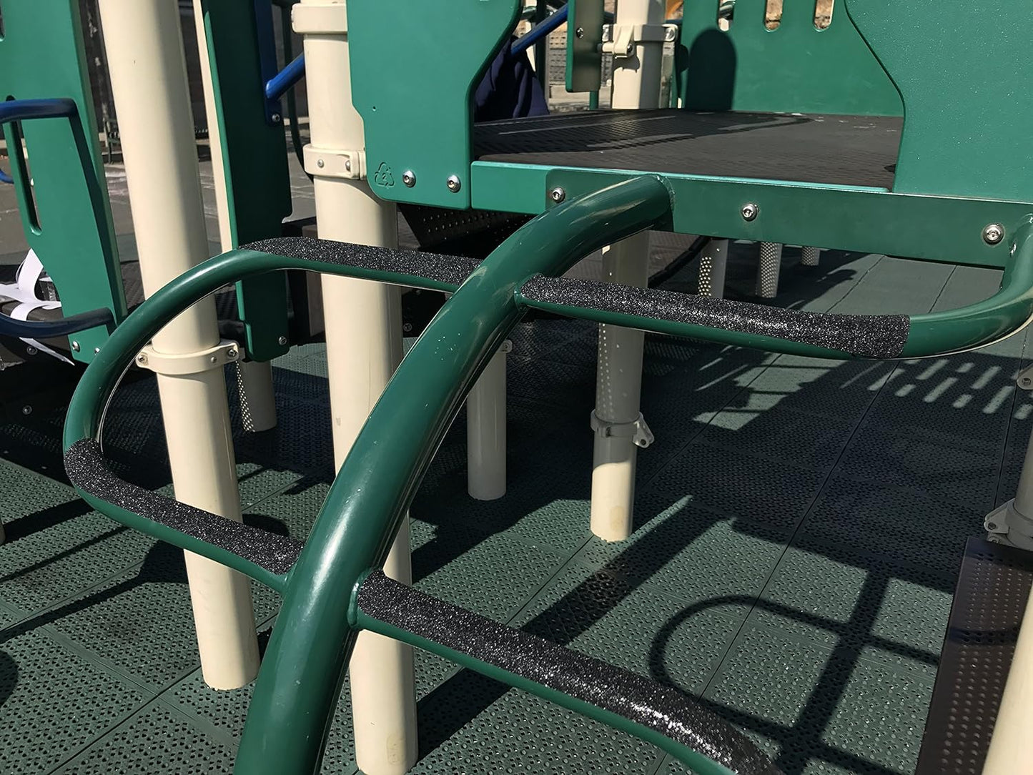 Anti-Slip Tape - Premium 8 Pre-Cut Strips, Black 80 Grit Slip Resistant Safety Treads - 2 Inch X 12 Inch Rounded Corners - Right Size and Ready to Use for Easy Application