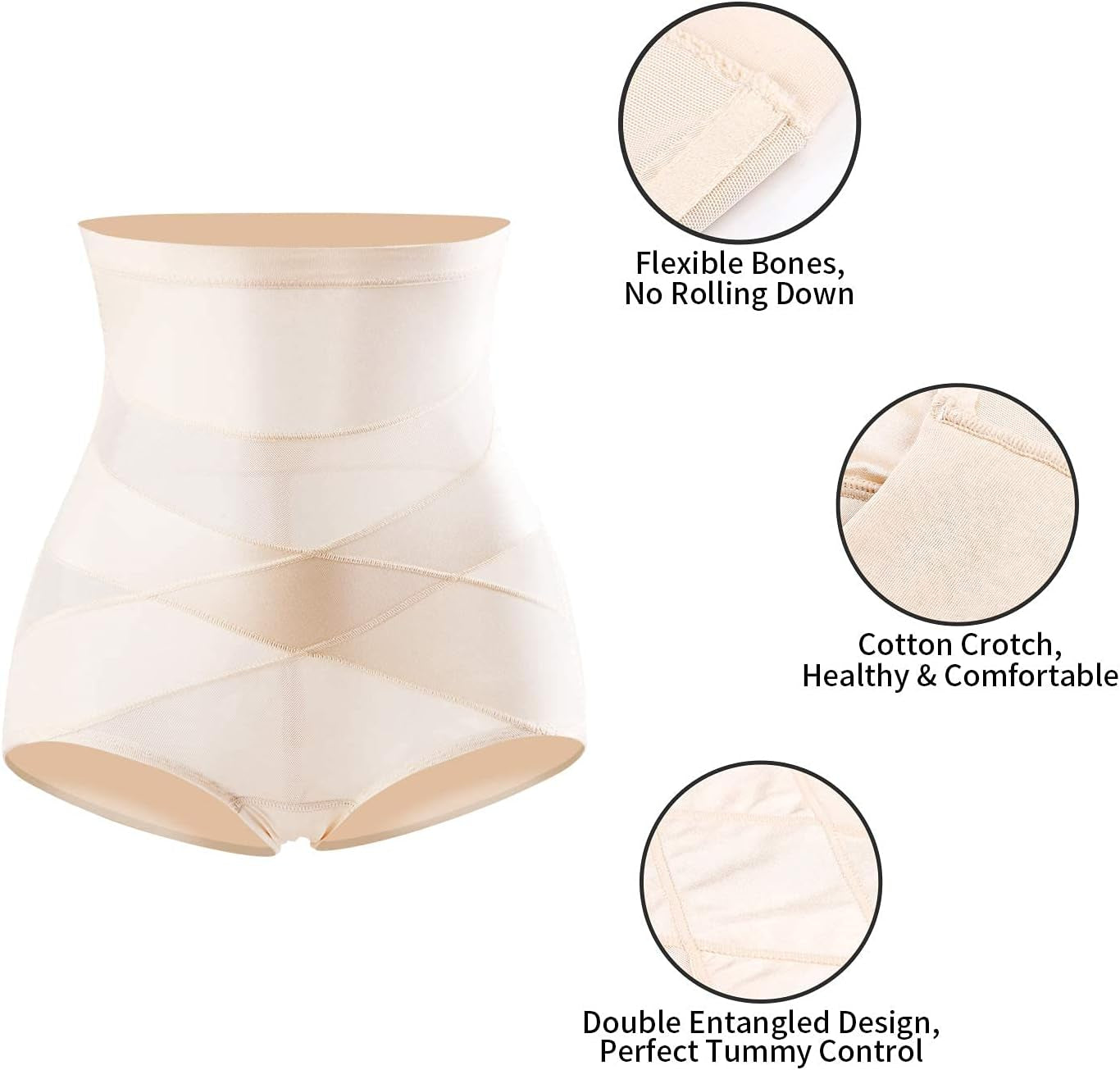 Shapewear for Women Tummy Control - Body Shaper Slimming Spanks