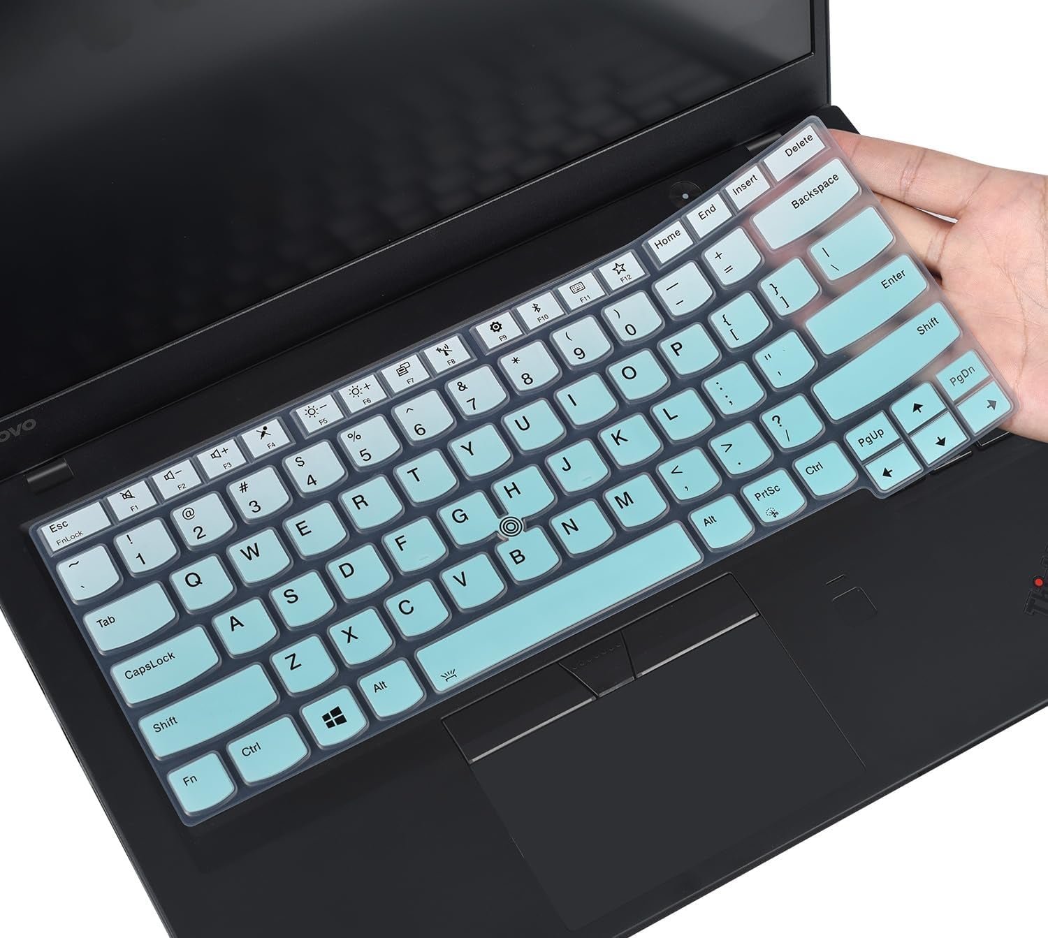 Keyboard Cover for Lenovo Thinkpad X1 Carbon 14" 5Th/6Th/7Th Gen/Thinkpad X1 Yoga 14" 3 4 5/Thinkpad T14 T480(S) A475 L460 L470 T460 T460P T460S T470(S) 14"/New S2 Protective Skin-Gradual Purple