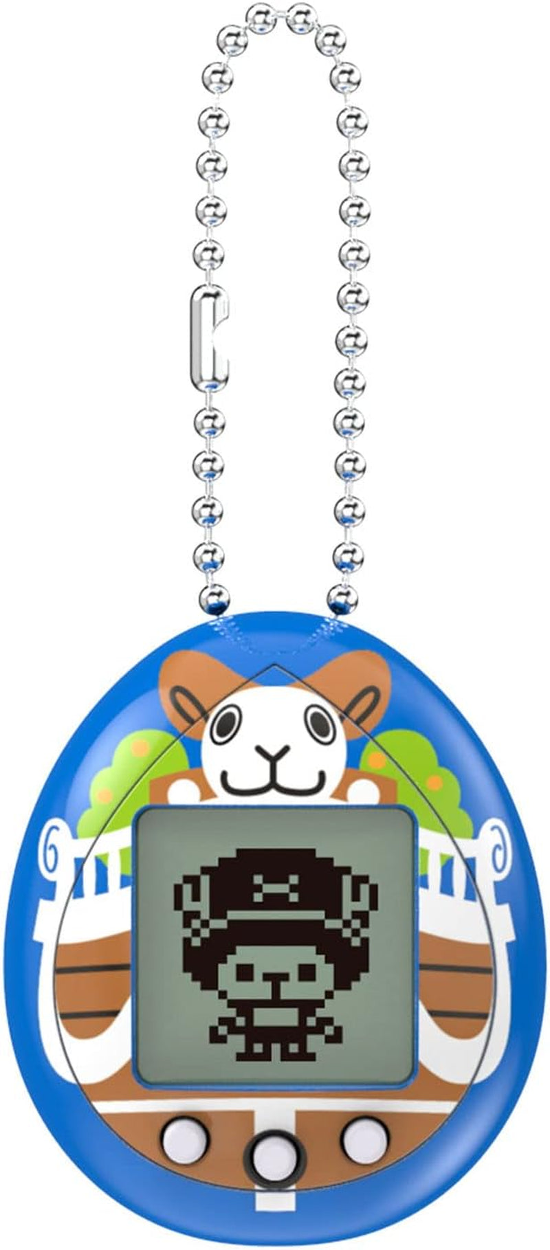 Bandai Nano Choppertchi Going Merry Version | 4Cm Mini Featuring Chopper from the One Piece Manga and Anime | This Anime Keychain Virtual Pet Is a Great Piece of One Piece Merch BanUK