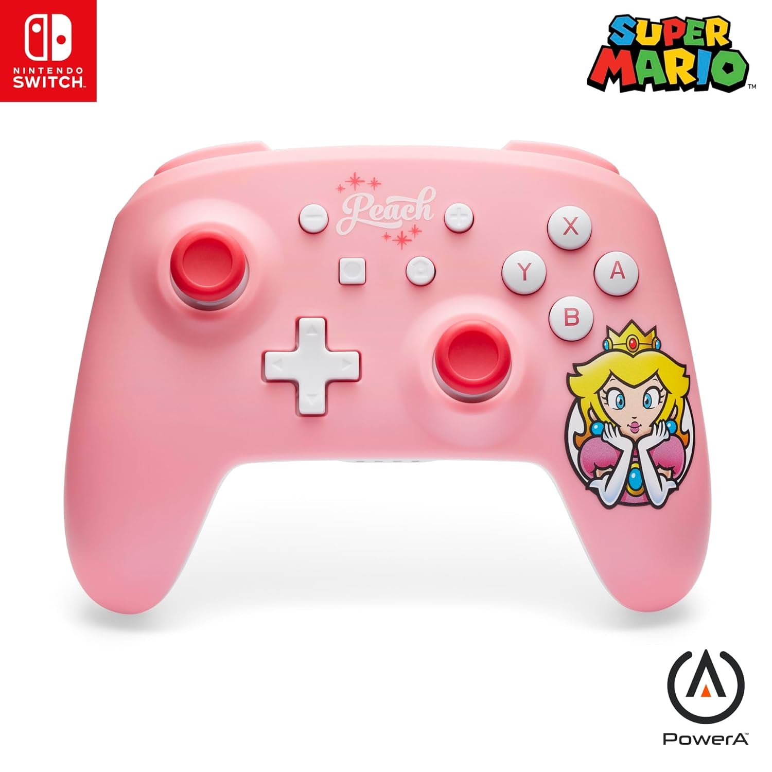 Wireless Nintendo Switch Controller - Midnight, AA Battery Powered (Battery Included), Nintendo Switch Pro Controller, Mappable Gaming Buttons, Officially Licensed by Nintendo