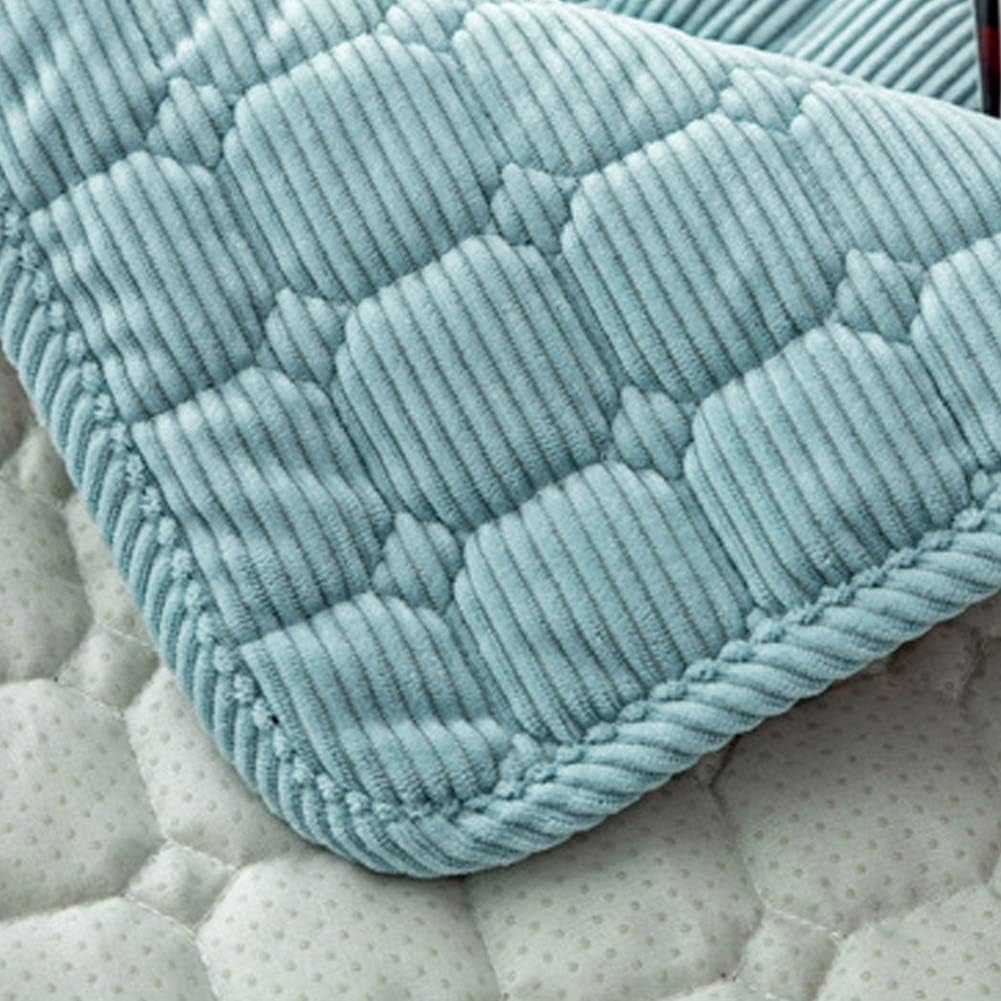 Bay Window Cushion Seat Indoor, Farmhouse Window Seat Cushions Indoor for Bedroom, Non Slip Pads/Bay Window Sill Bench Cushions, 27.55 X 59.05 Inches, Sky Blue