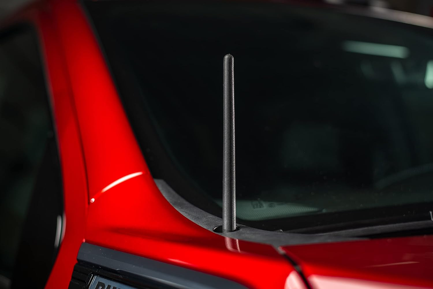 Short Rubber Antenna Fits Chevrolet Silverado 1500 (2006-2025), the Original 6 3/4 Inch, Car Wash Proof, Durable EPDM Rubber, Internal Copper Coil for Enhanced Reception