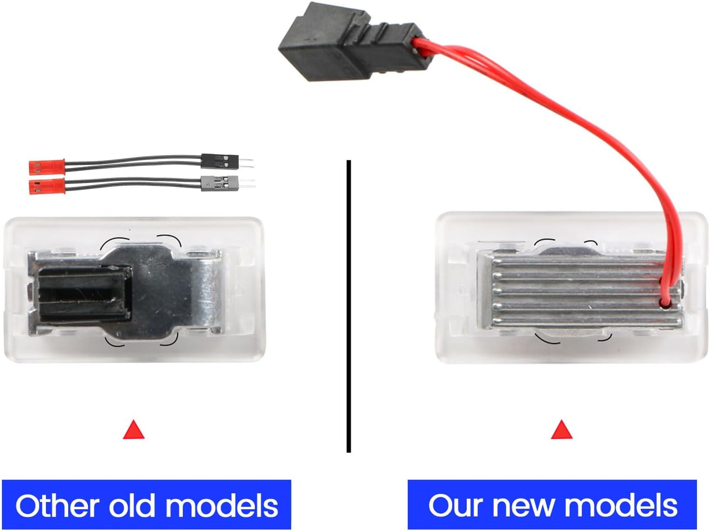 Puddle Lights Compatible with Tesla Model Y/3/S/X Accessories, Ultra-Bright Welcome Light, Door Projector Lights