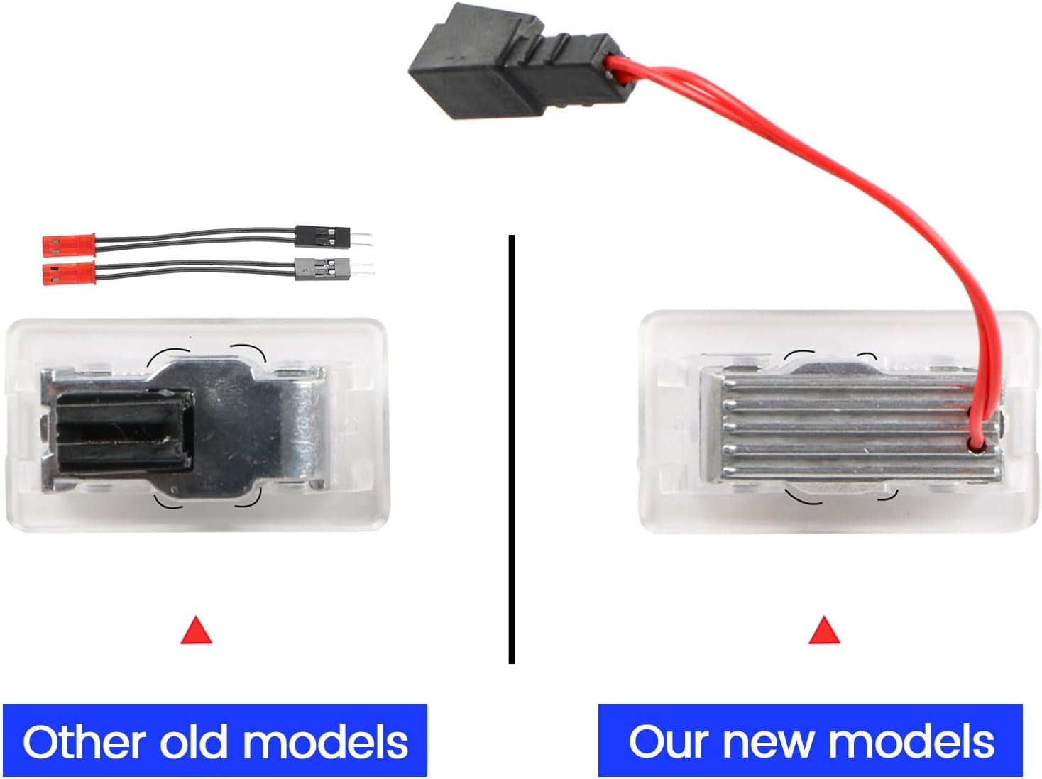 Puddle Lights Compatible with Tesla Model Y/3/S/X Accessories, Ultra-Bright Welcome Light, Door Projector Lights