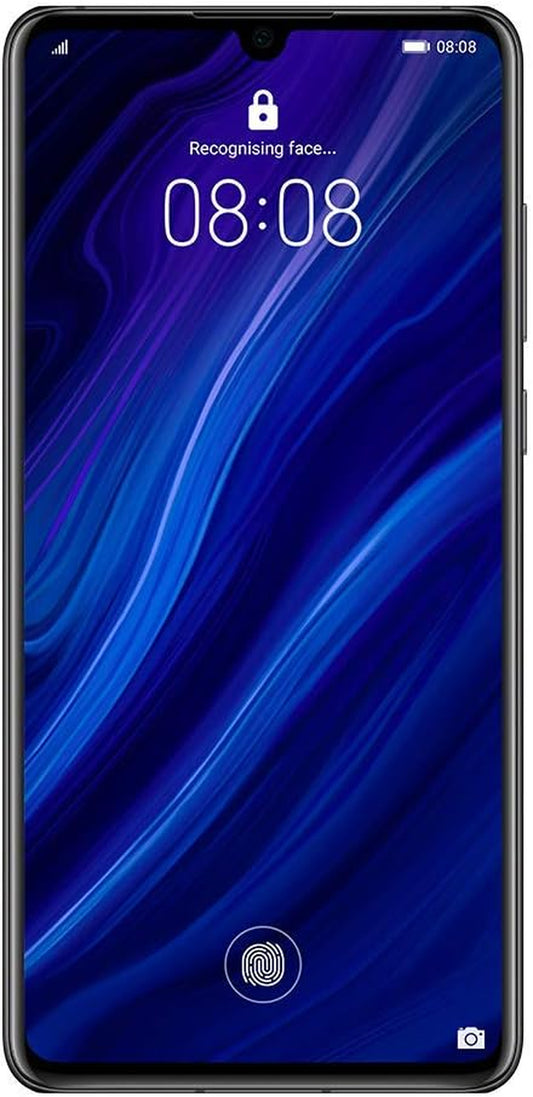 P30 128GB+6GB RAM (ELE-L29) 6.1" LTE Factory Unlocked GSM Smartphone (International Version) (Black)
