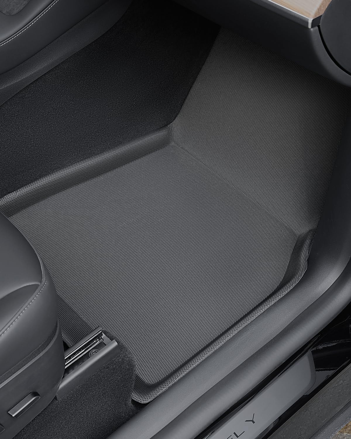 Floor Mats Full Set for Tesla Model Y Accessories 2025 2024 2023 2022 2021, XPE All Weather for Model Y Floor Mats 2021-2025 Front Rear Trunk Cargo Liner Mat, Interior Accessories 5 Seater