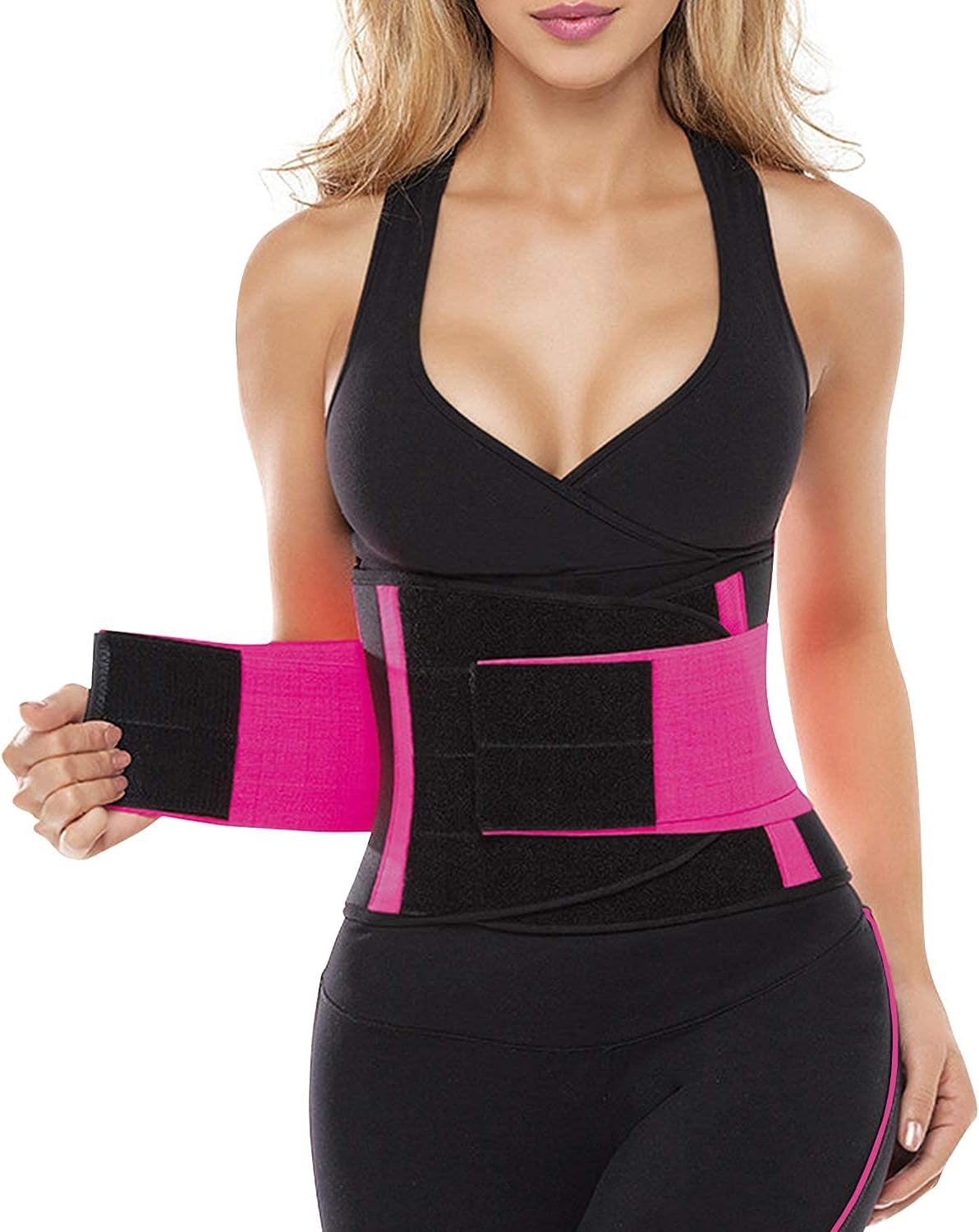 Women Waist Trainer Eraser Belt Tummy Control Waist Trimmer Slimming Belly Band Shaper