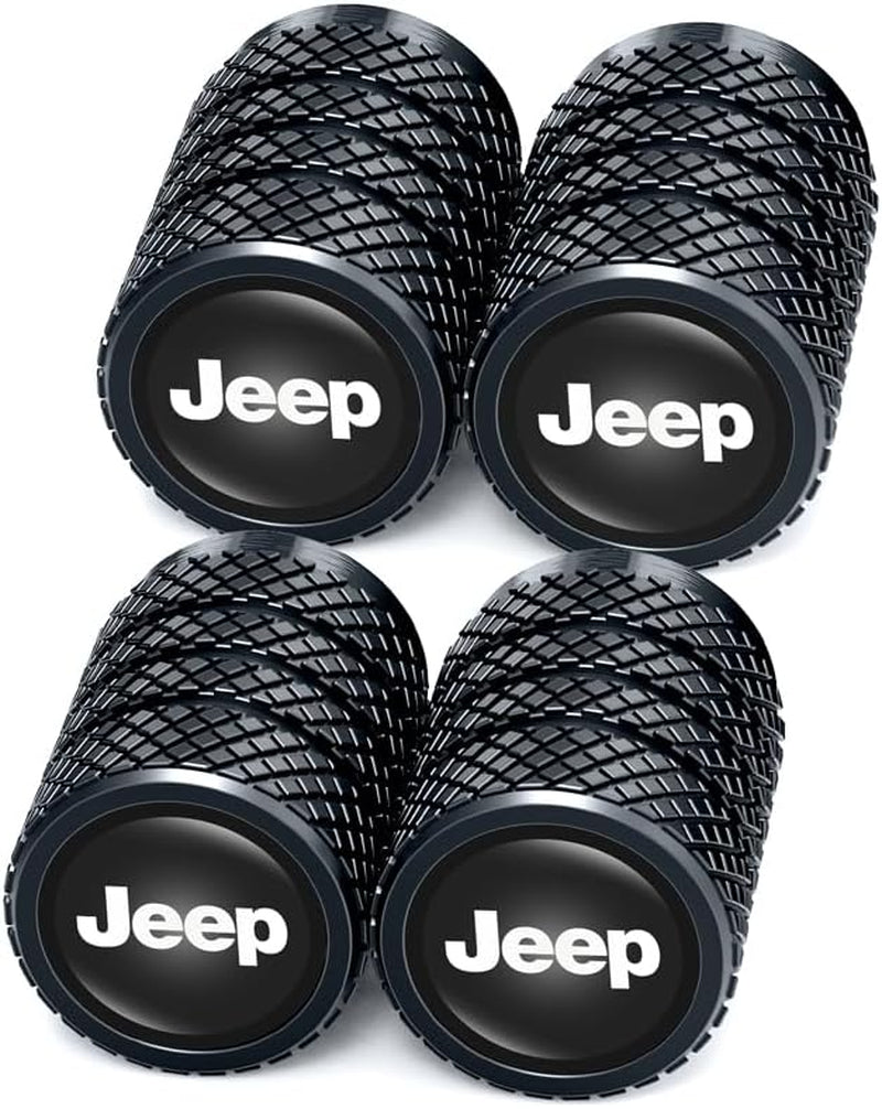 Metal Car Tire Air Caps Cover Car Tire Accessories for Toyota Corolla Avalon Camry Prius Allion RAV4 Highlander, 4Pcs Car Tire Valve Stem Caps,Anti-Corrosion Leak-Proof,Black