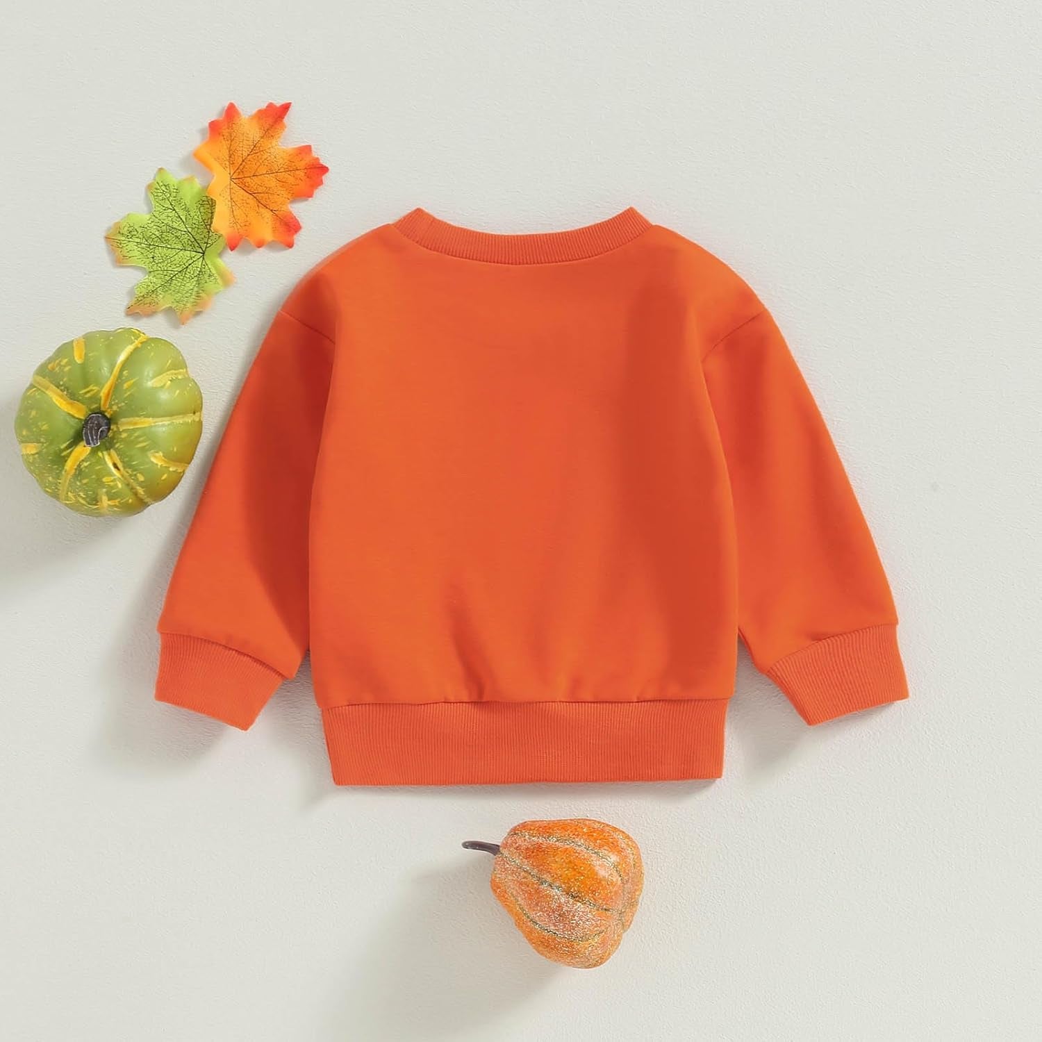 Halloween Baby Girl Boy Outfits Pumpkin Sweatshirt Long Sleeve Hoodies Halloween Baby Costume Toddler Fall Clothes