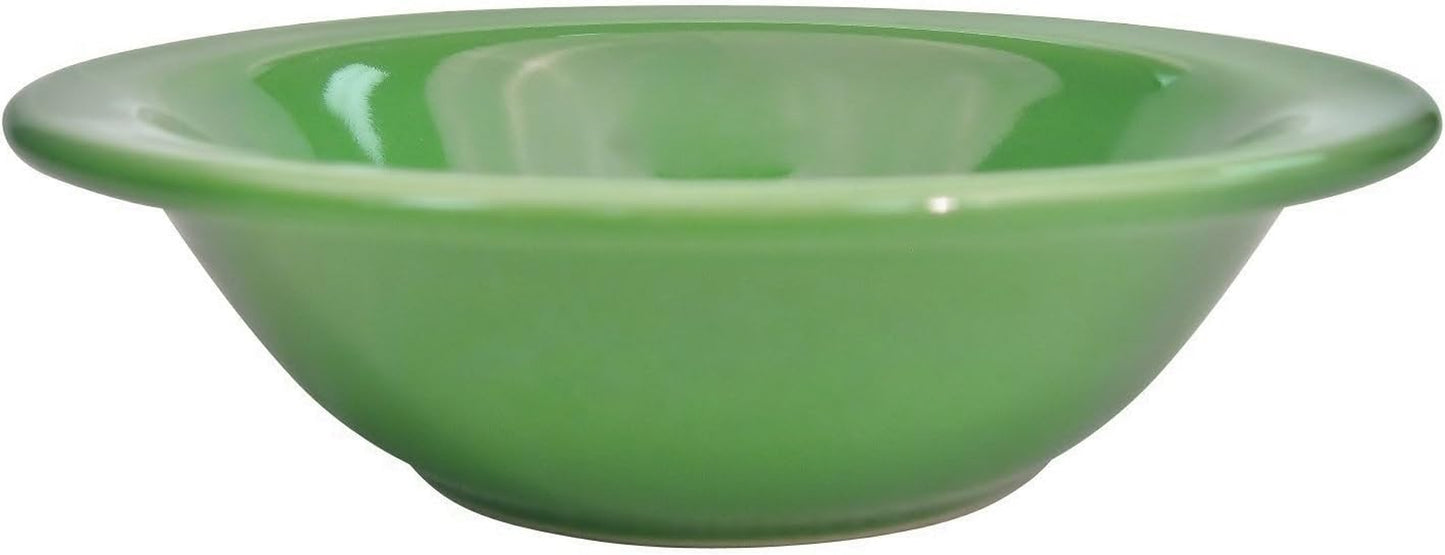 LV-11-R 4-3/4-Inch Las Vegas Rolled Edge Stoneware Fruit Bowl, 4-3/4-Ounce, Red, Box of 36