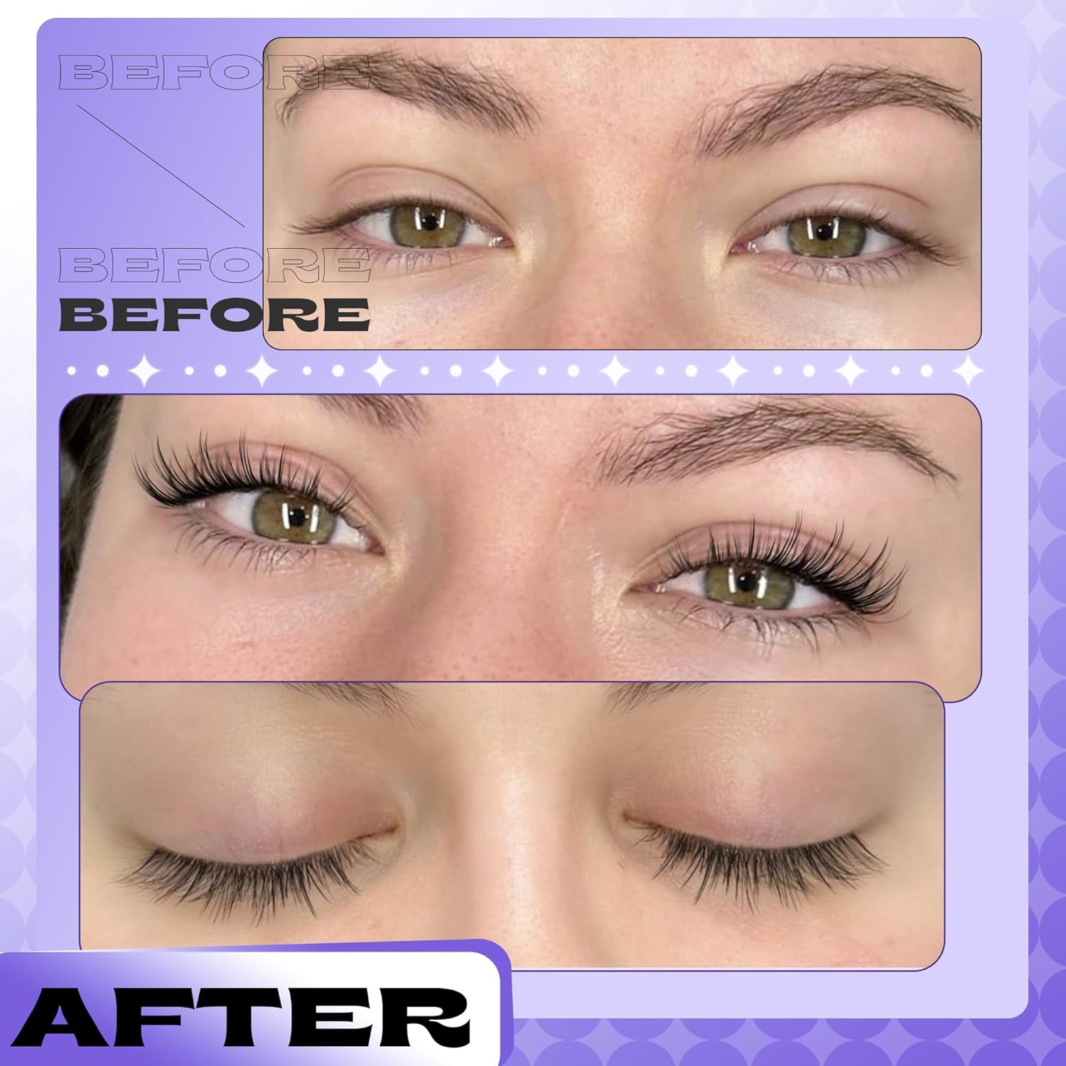 Magnetic Eyelashes without Eyeliner Reusable Magnetic Eyeashes with Applicator No Glue Needed Magnetic Lashes Kit Cat Eye Magnetic Eyelashes Natural Look by