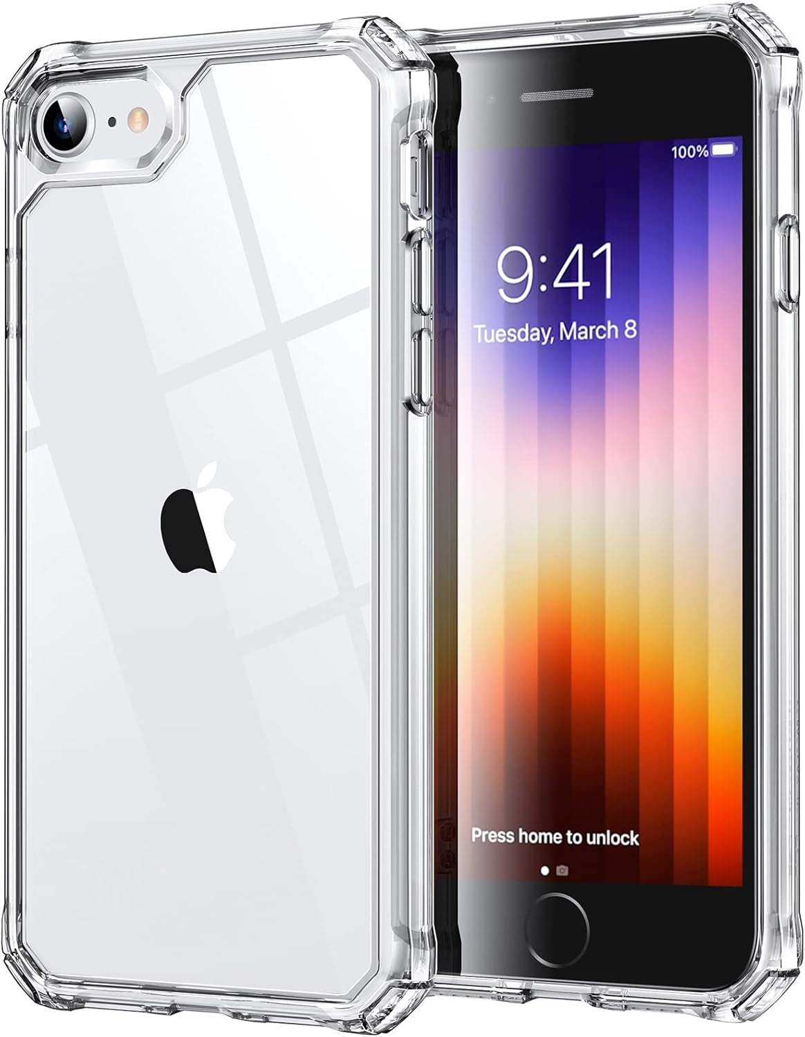 for Iphone 16E Case, 23FT Military-Grade Drop Protection, Heavy Duty Magnetic Phone Case for Iphone SE 4, Compatible with Magsafe Accessories, Cyber Series, Red