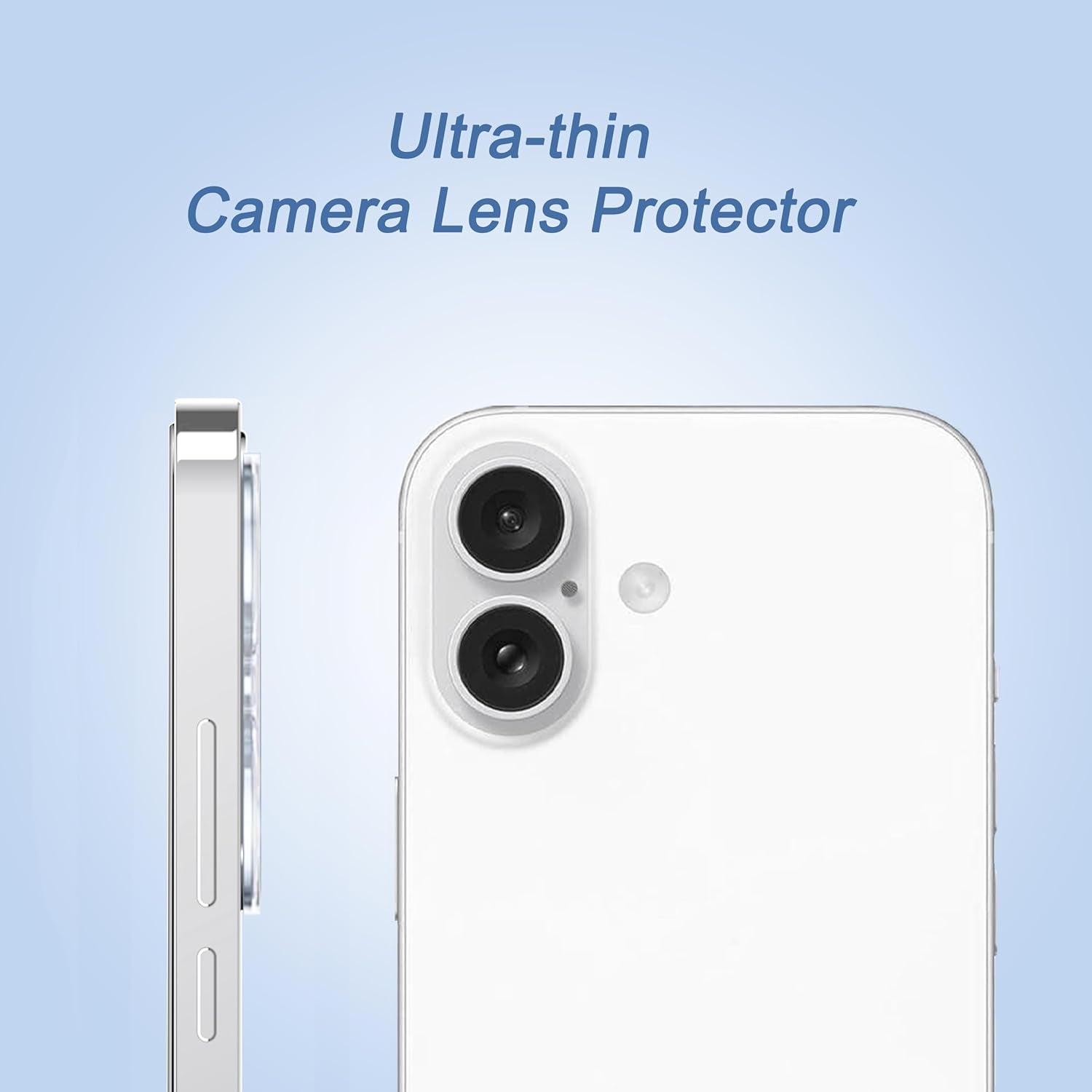 3 Pack Screen Protector for Iphone 16 [6.1 Inch] + 3 Pack Camera Lens Protector with Installation Frame,Case Friendly Tempered Glass Film,[9H Hardness] - HD [6 Pack]