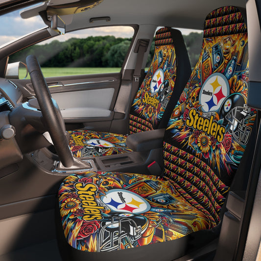 Pittsburgh Steelers Car Seat Covers - Vibrant NFL Team Spirit Protection