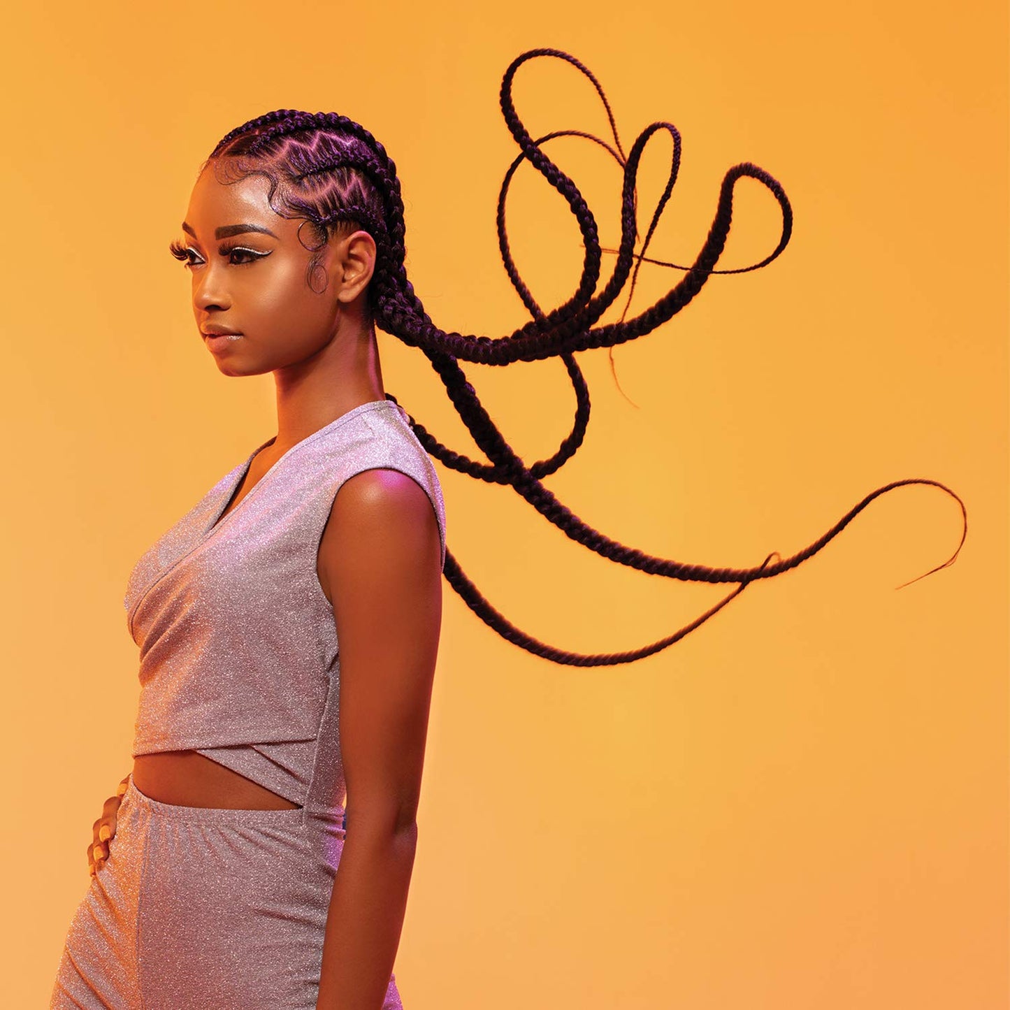 Sensationnal Braids XPRESSION 3X Pre-Stretched Braid 58 Inches (5-Pack, 1B)