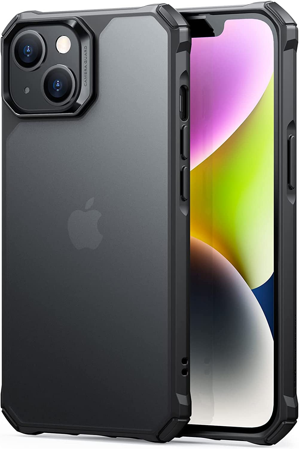 for Iphone 16E Case, 23FT Military-Grade Drop Protection, Heavy Duty Magnetic Phone Case for Iphone SE 4, Compatible with Magsafe Accessories, Cyber Series, Black