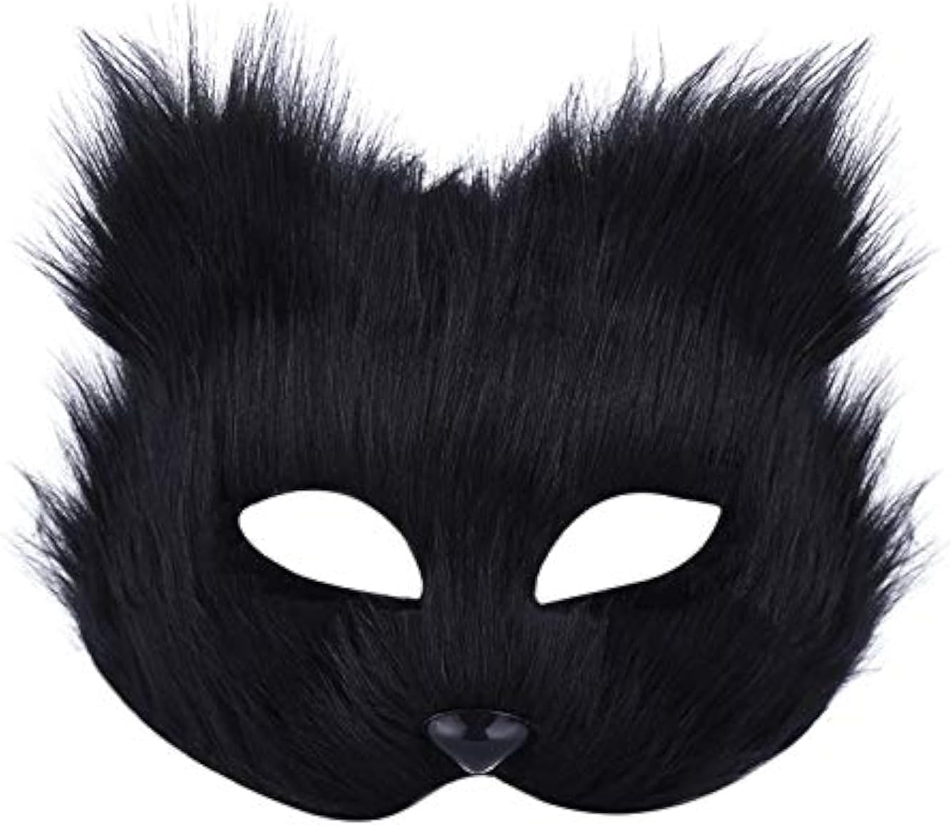 Mask Halloween Fox Mask Cosplay Costume Half Face Animal Furry Party Christmas Eye Cat Masks Easter Half-Face Masks