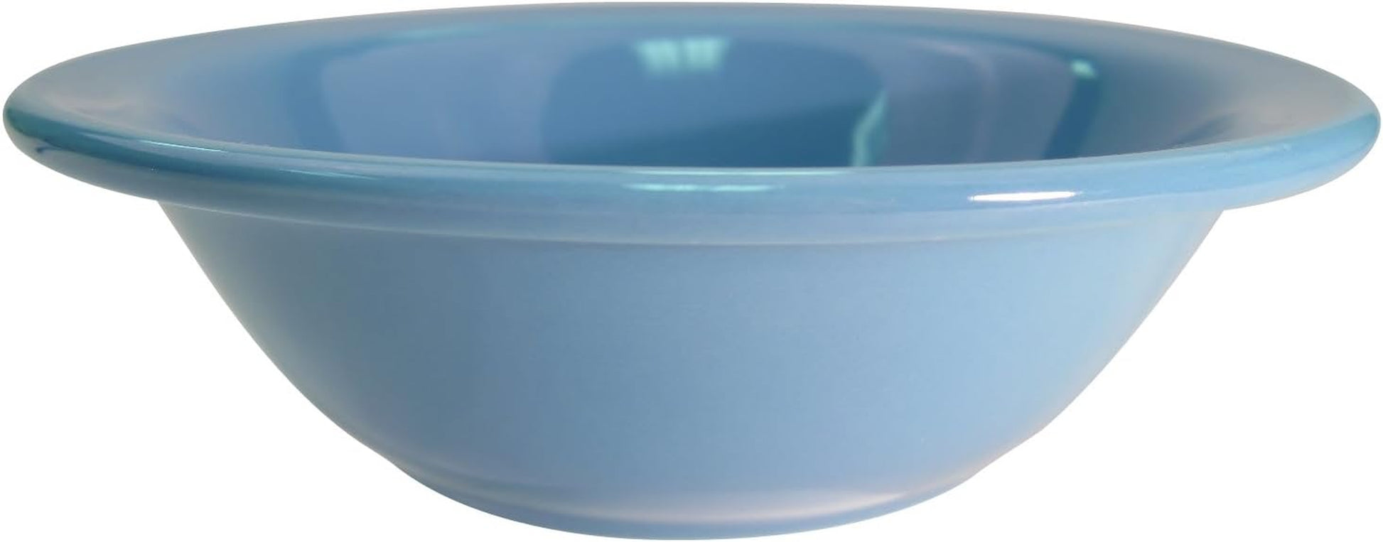 LV-11-R 4-3/4-Inch Las Vegas Rolled Edge Stoneware Fruit Bowl, 4-3/4-Ounce, Red, Box of 36