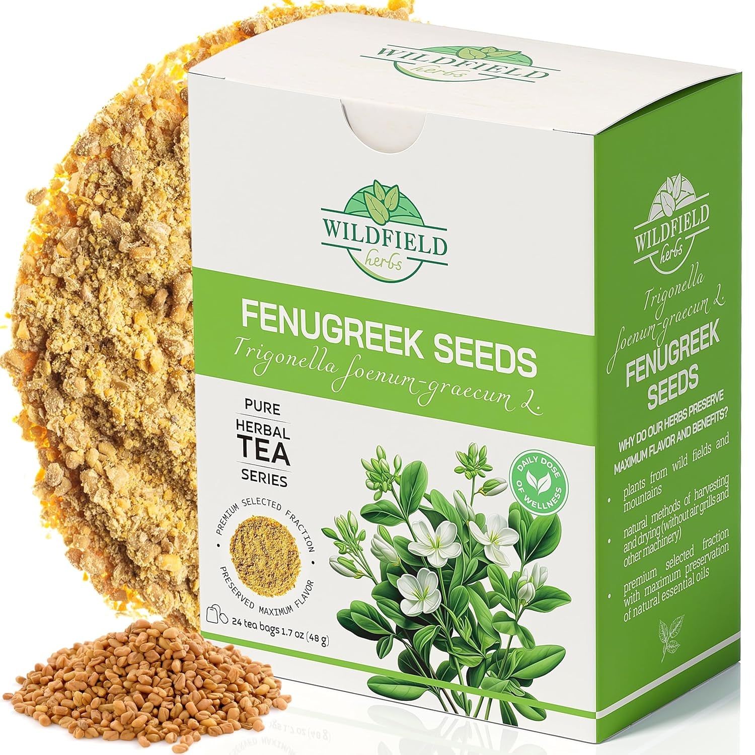 100 Bags Ginger Tea Bags Ginger Root Tea Dry Dried Herb (Zingiber Officinale) - 100 Count 1.5G Tea Bags Ginger Raíz De Jengibre TLBH