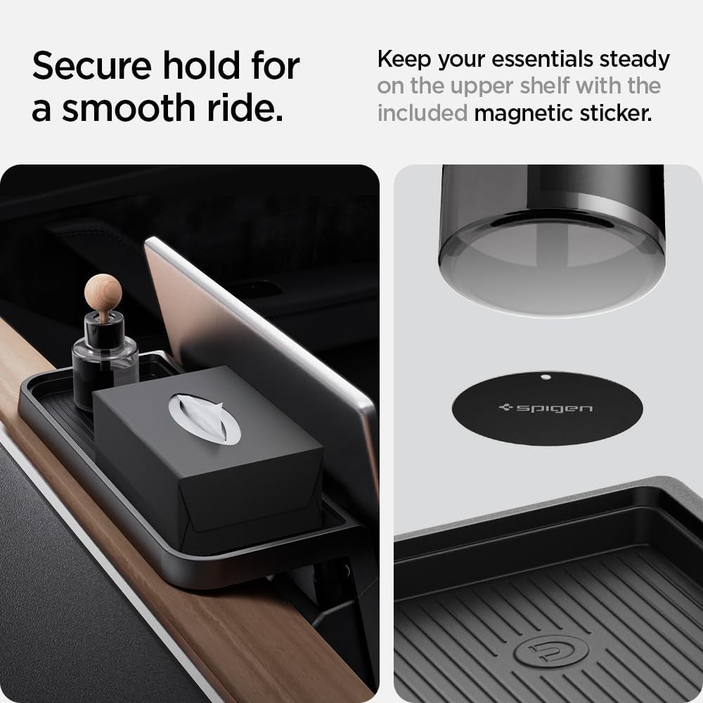 under Screen Storage Organizer Designed for Tesla Model 3 and Y [Not Compatible with Model 3 2024 and Model Y Austin Texas Made]