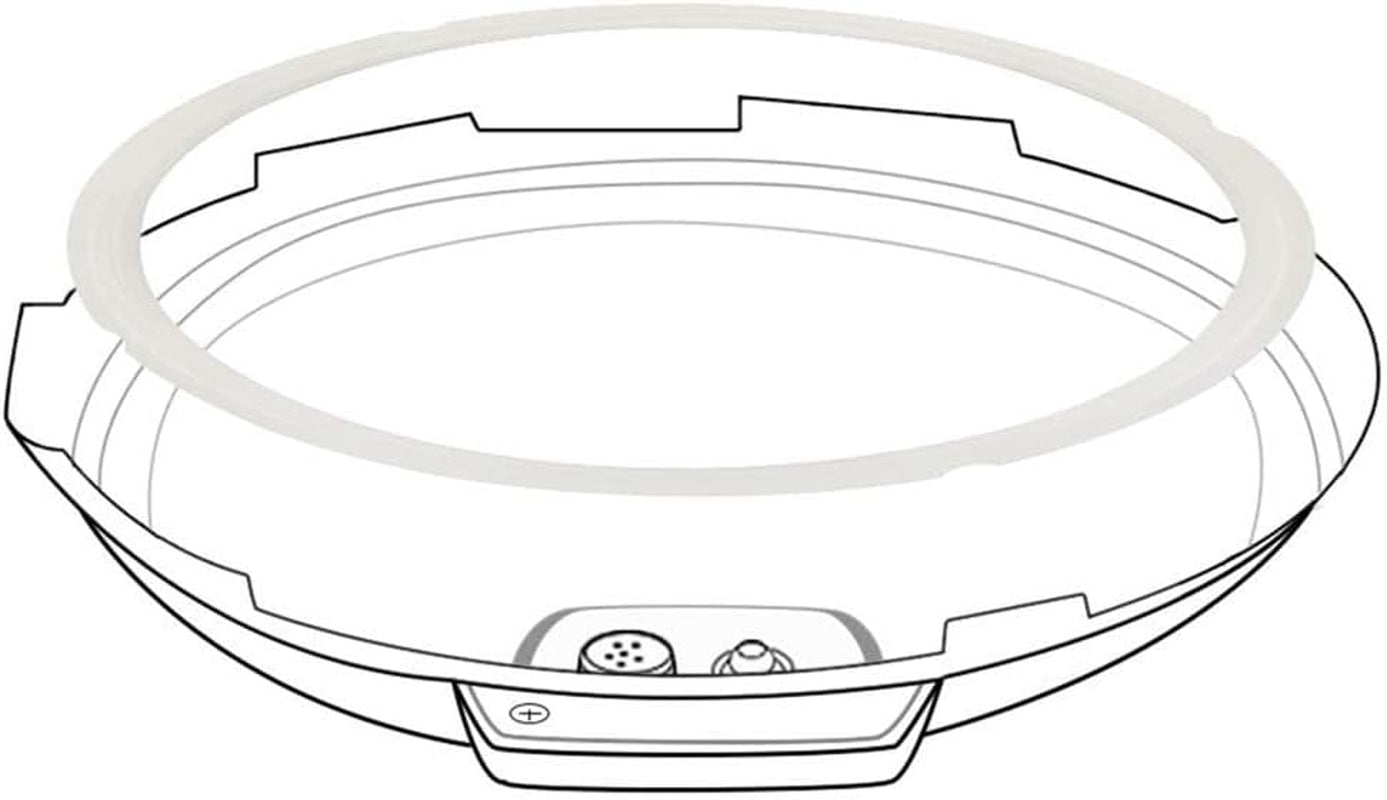 Silicone Sealing Ring 6Qt for Instant Pot Sealing Ring for 6 5Qt Insta Pot, Sweet and Savory, Food-Grade Silicone Fits IP-DUO60, IP-LUX60, IP-DUO50, IP-LUX50, Smart-60, IP-CSG60 and IP-CSG50-2 Pack