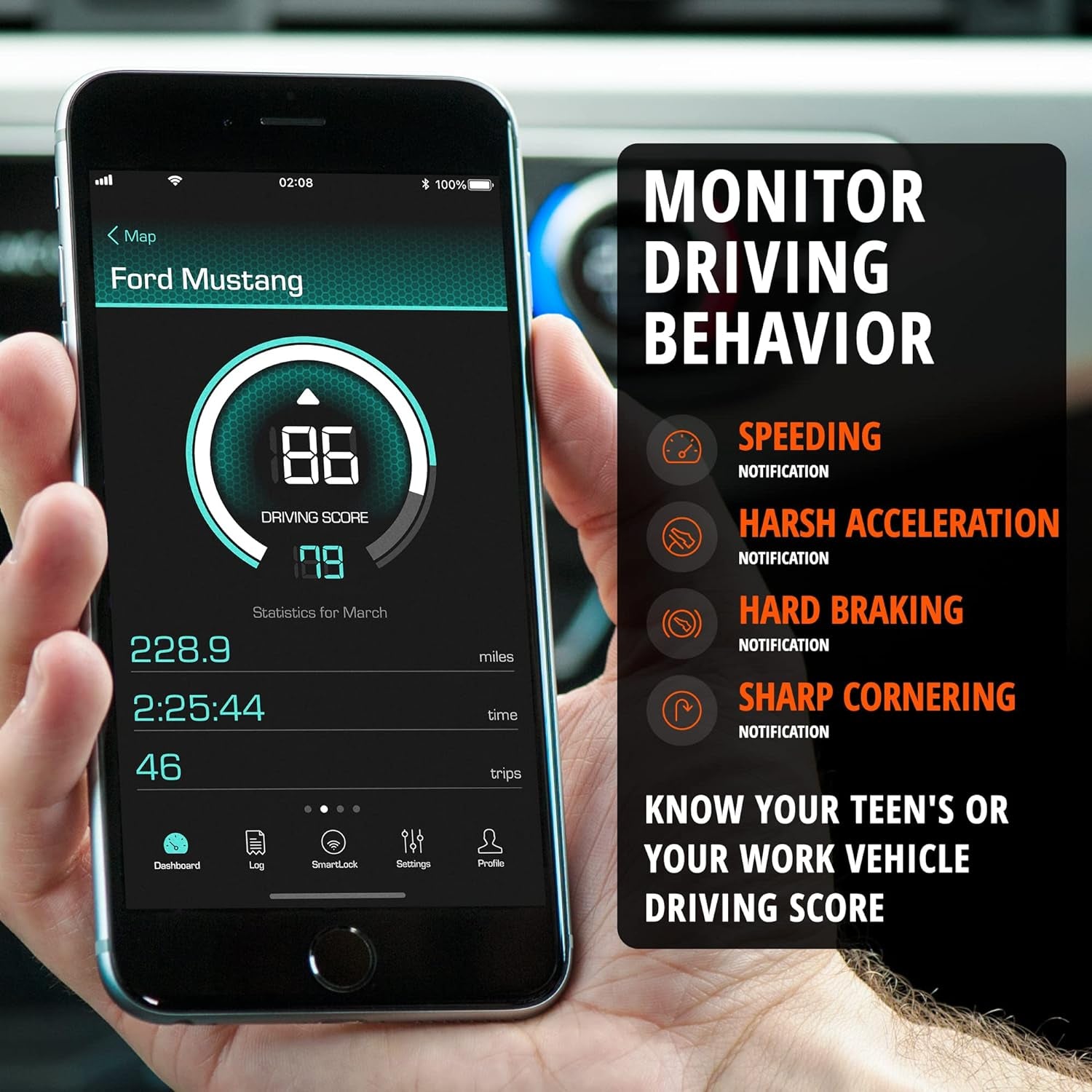 anti Theft Car Device - Real Time 4G Car Tracker & Car Alarm System. Comes with Device & Phone App. Tracks Your Car in Real Time & Notifies You Immediately of Suspicious Behavior.Obd Plug&Play TRUCK DRIVER
