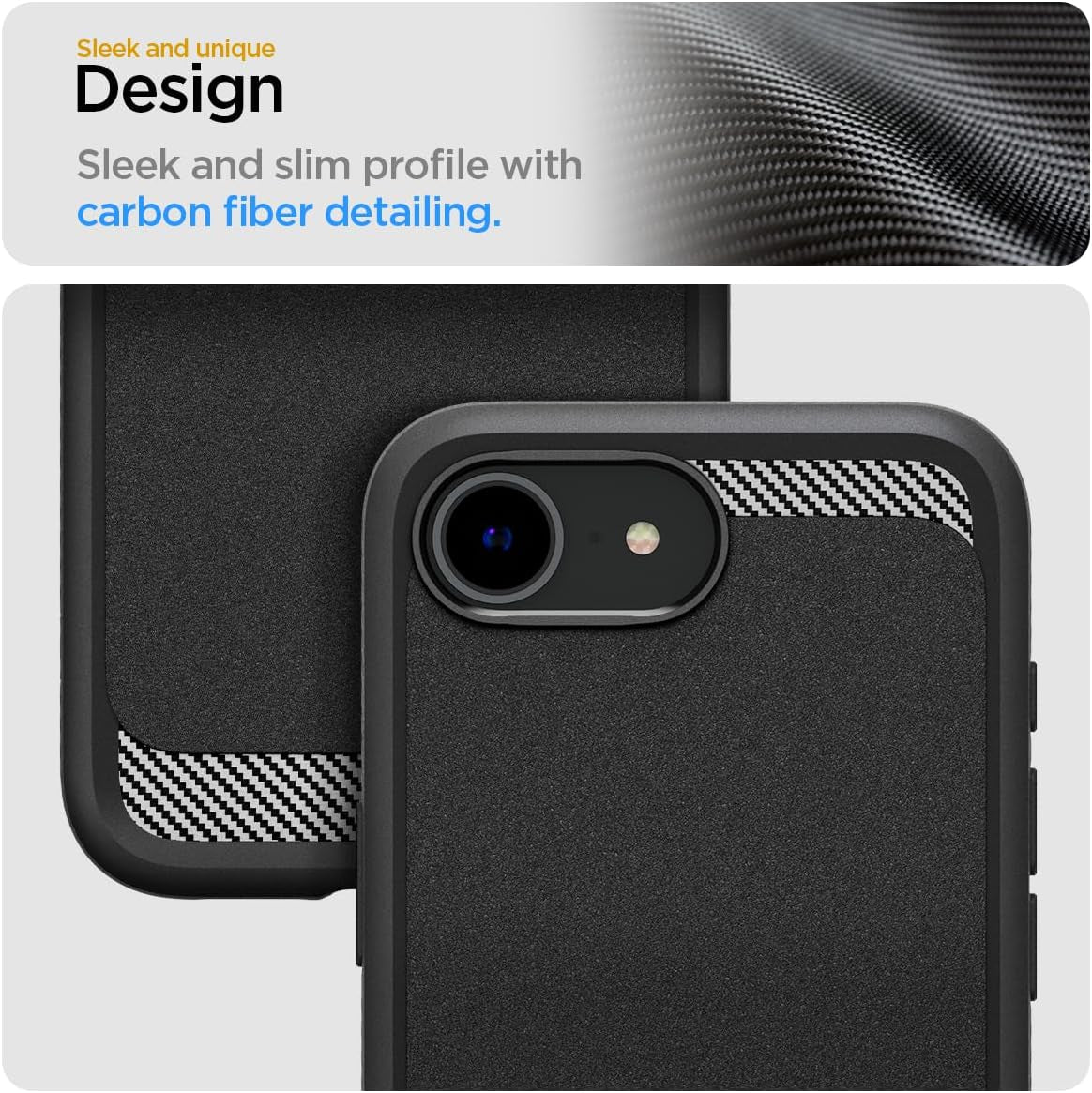 for Iphone 16E Case, Rugged Armor Magfit [Compatible with Magsafe Accessories] [Military-Grade Protection] - Matte Black TRUCK DRIVER