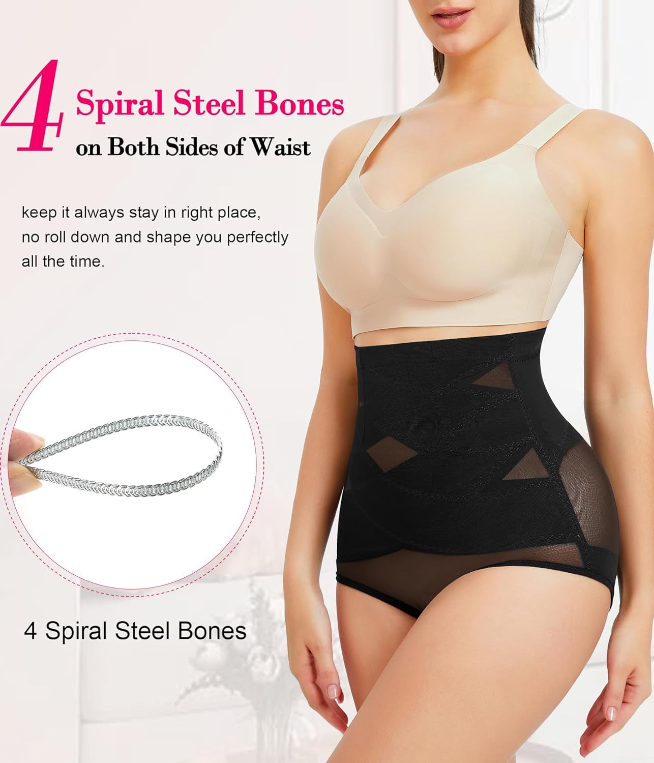 Womens' Tummy Control High Waist Trainer Body Shaper