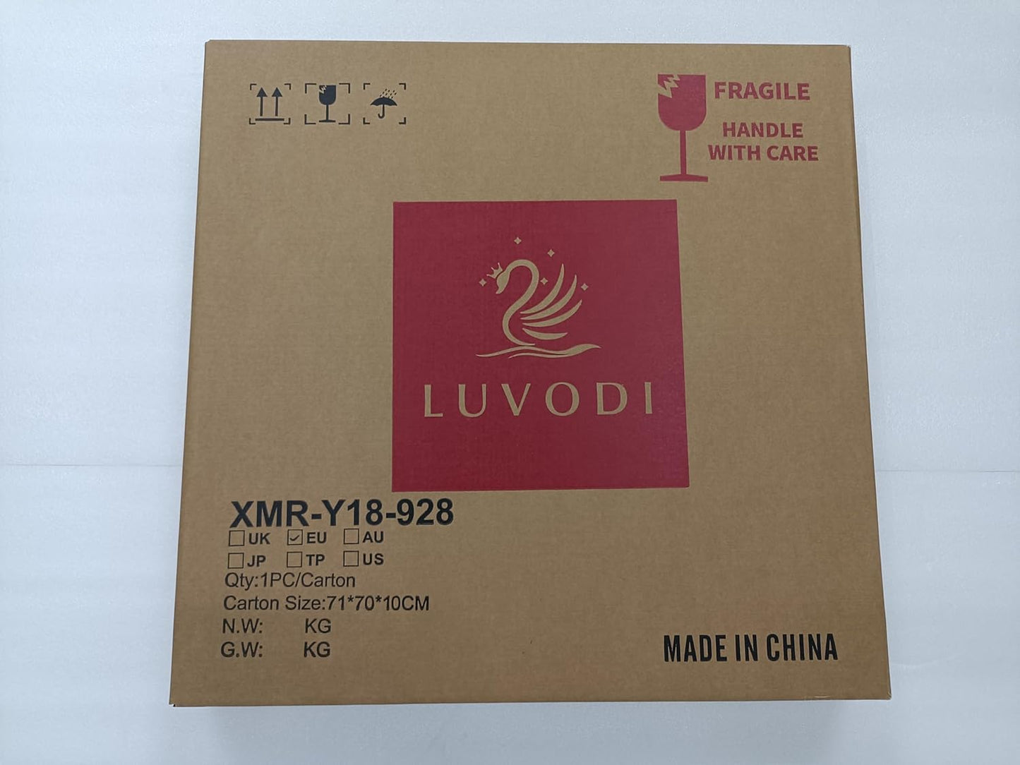 round LED Bathroom Mirror: 24” Circle Lighted Dimmable Wall Mounted Vanity Mirror with Bright Backlit - Smart Mirror anti Fog with Touch Switch for Restroom Bedroom Living Room