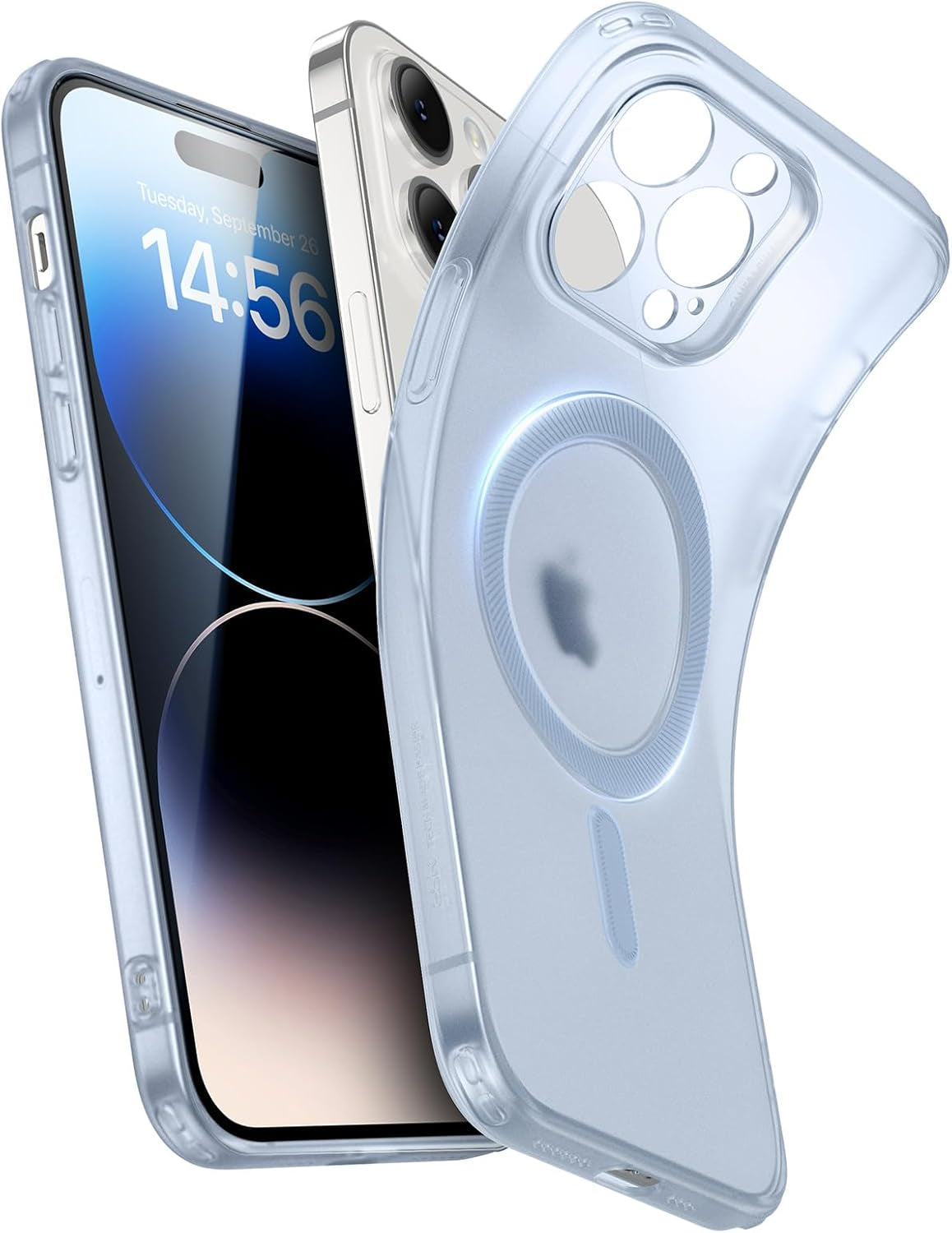 for Iphone 16E Case, for Iphone SE 4 Case Compatible with Magsafe, Camera Protection, Shockproof Thin Cover, Resists Yellowing Scratches, Magnetic Iphone Case for 16E, Zero Series,Frosted Black