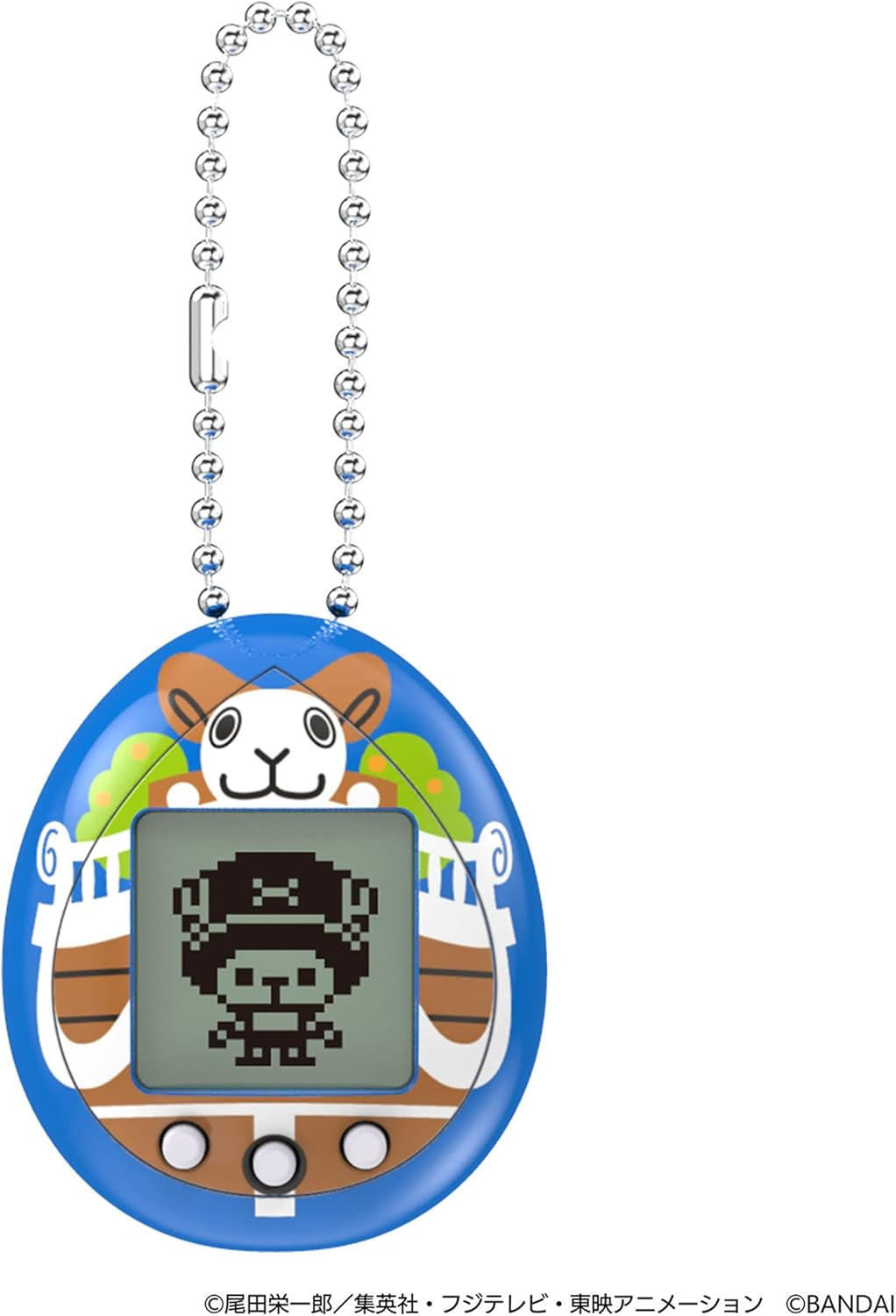 Bandai Nano Choppertchi Going Merry Version | 4Cm Mini Featuring Chopper from the One Piece Manga and Anime | This Anime Keychain Virtual Pet Is a Great Piece of One Piece Merch BanUK