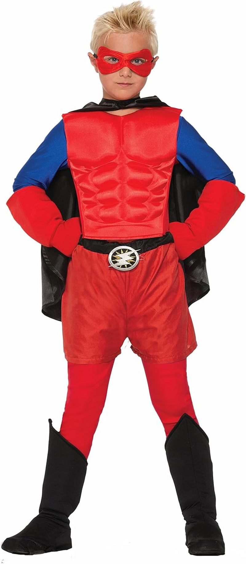 Rubie'S Child'S Forum Super Hero Muscle Chest Piece Costume Accessory, Red