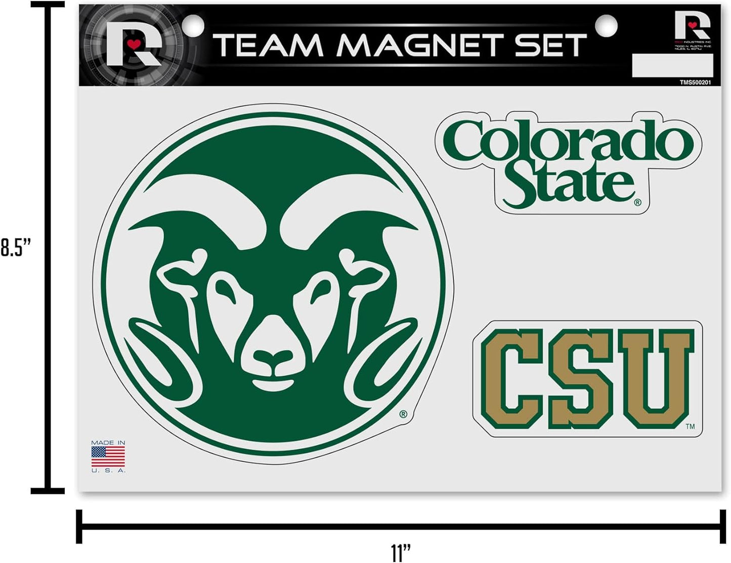 NFL Football Kansas City Chiefs 2024 Super Bowl LVIII Champions Team Magnet Set 8.5" X 11" - Home Décor - Regrigerator, Office, Kitchen