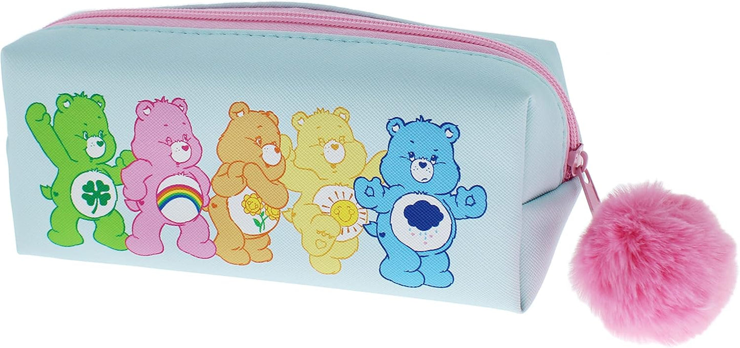 Care Bears Pencil Case | Cute Pen Holder for Girls | School Stationery | Back to School Gift | Care Bears Stationery UK