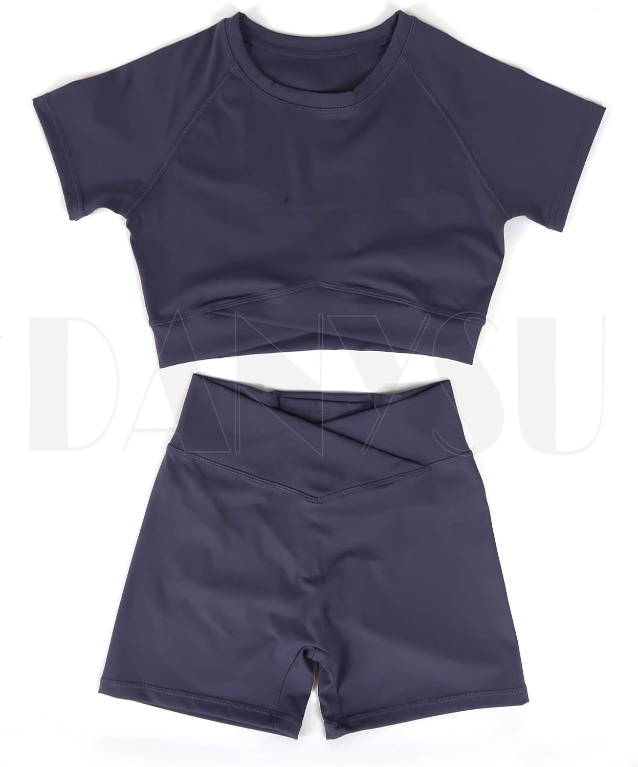 Snatched Waist Crossover Sets Naked Feeling Workout Gym Outfit Loungewear