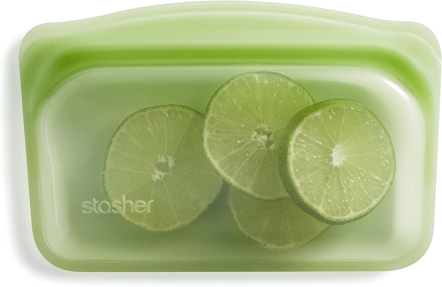 Platinum Silicone Food Grade Reusable Storage Bag, Clear (Snack) | Reduce Single-Use Plastic | Cook, Store, Sous Vide, or Freeze | Leakproof, Dishwasher-Safe, Eco-Friendly | 12 Oz