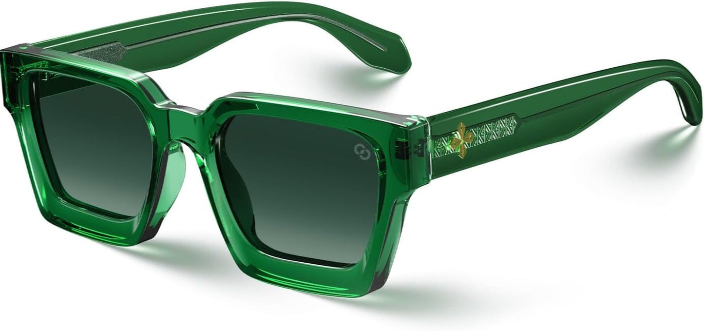 Fashion 100% UV400 Protection Rectangle TR90 Y2K Sunglasses Accessories for Women Men RIVER