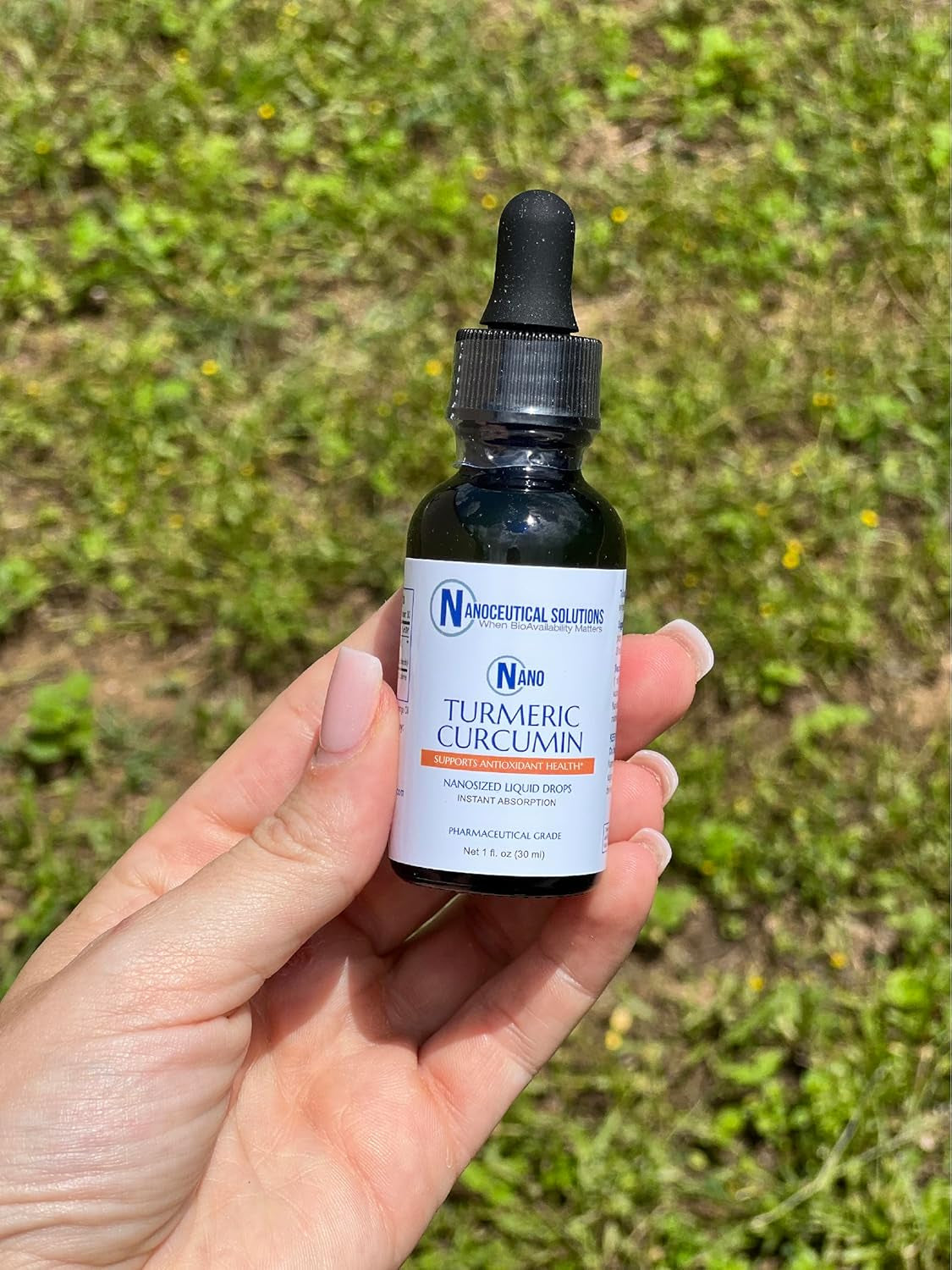 NANO TURMERIC CURCUMIN | Highly Bioavailable Nano Particles | Rapid Absorption | Organic Vegan Non-Gmo Curcuma Longa | Supports Joints, Digestive, Liver & Heart Health | Easy to Use, 30 Ml per Bottle. TLBH