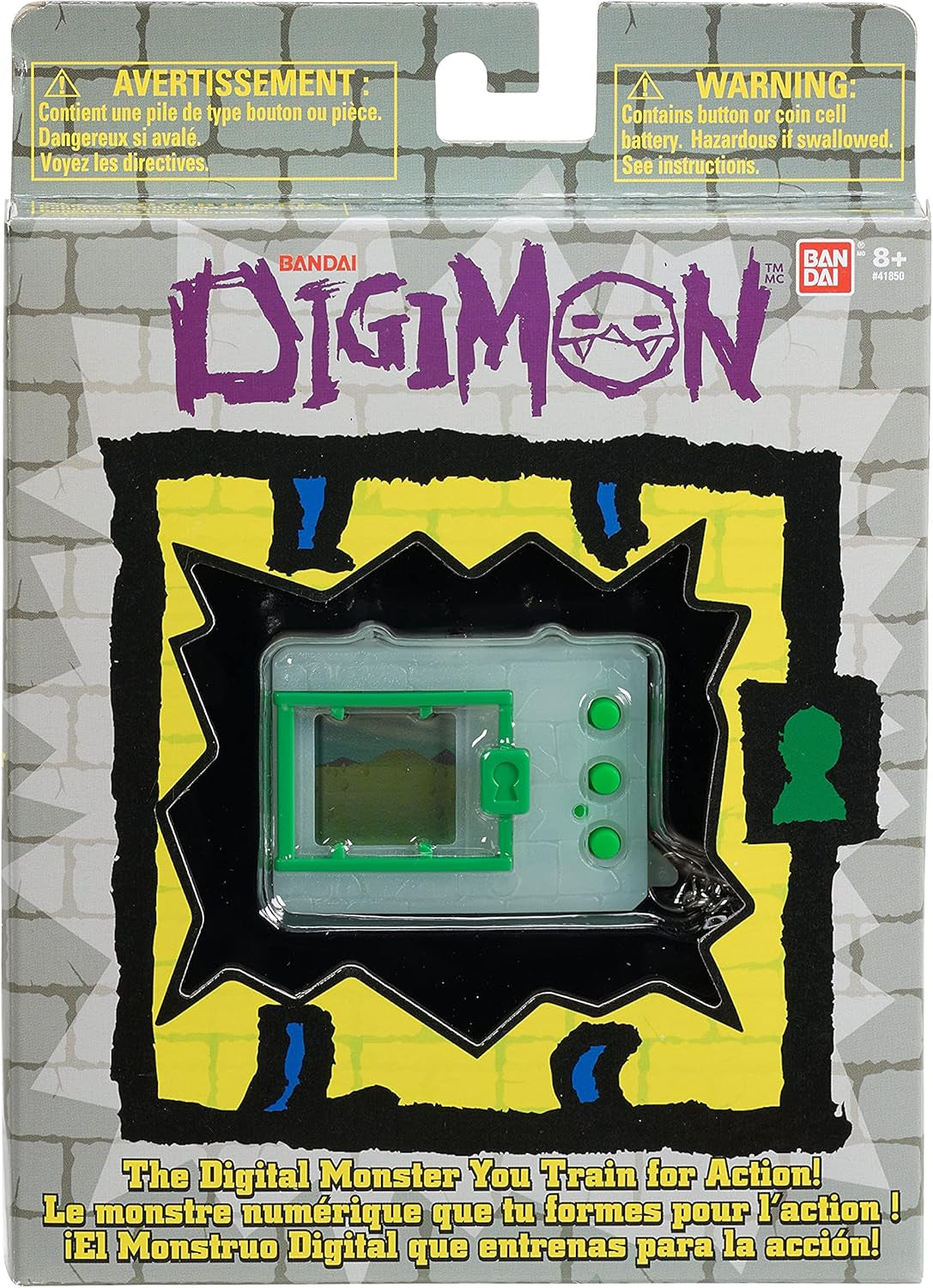 Bandai Namco - Digmon Device Virtual Pet Monster - Glow in the Dark ZOUSA