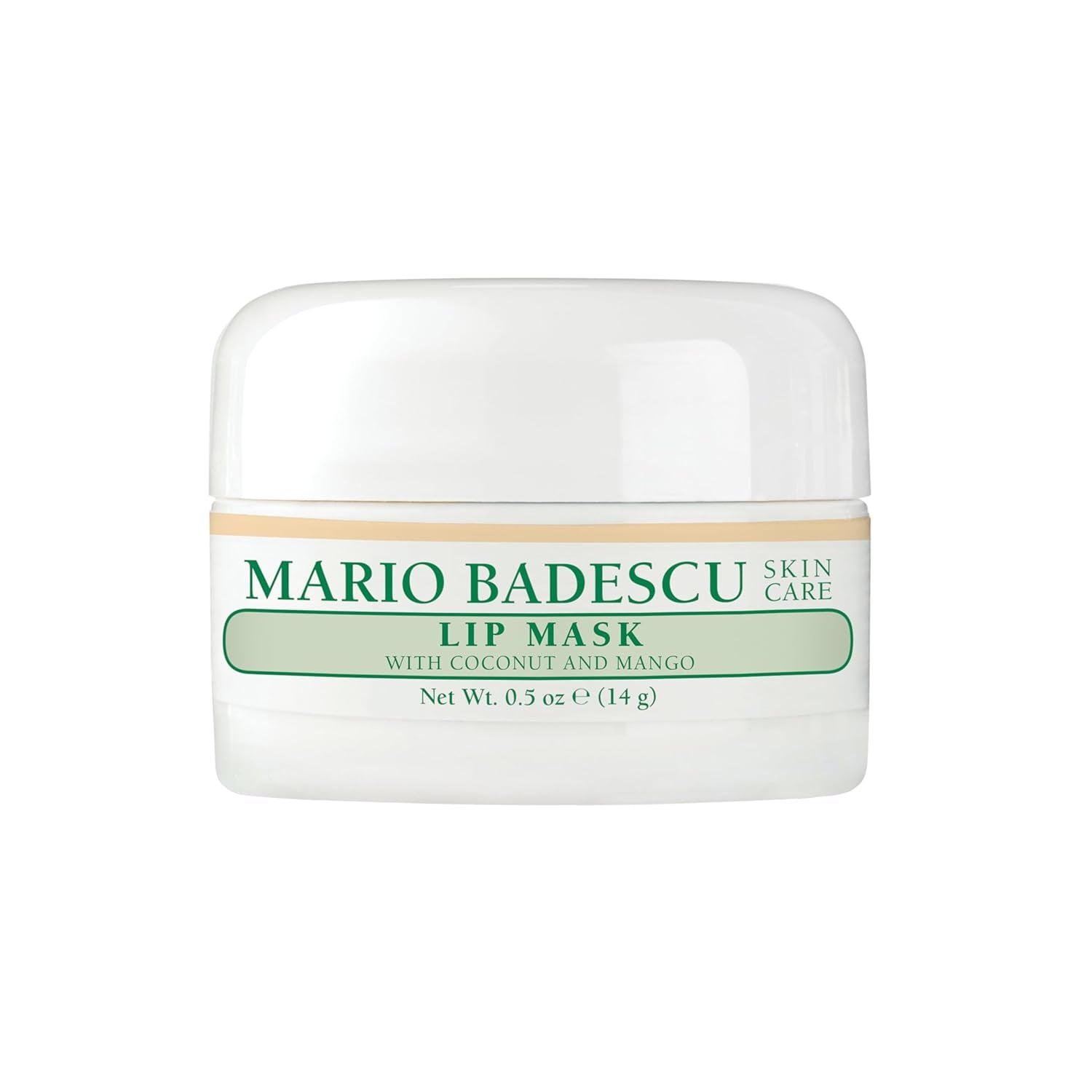 Lip Mask, Overnight Lip Treatment Enriched with Skin Softening Coconut Oil and Hydrating Shea Butter