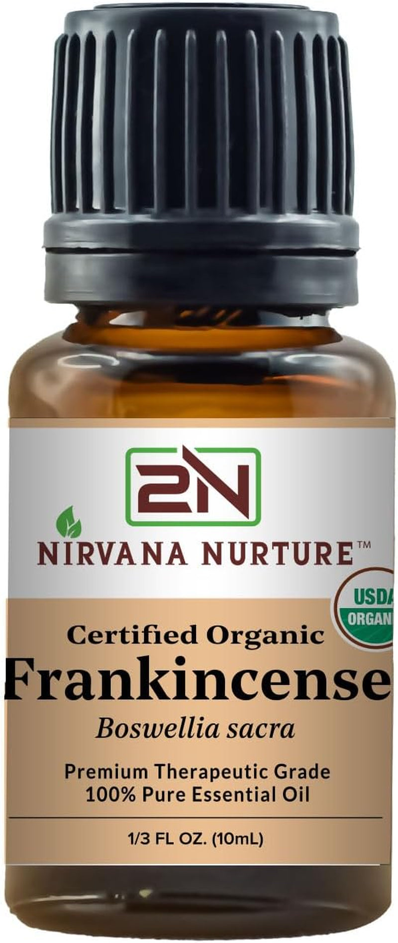 Peppermint Essential Oil USDA Certified Organic 100% Pure Premium Therapeutic Grade, Undiluted - Aromatherapy Diffuser for Calm and Relaxation, Skin Care, Hair Care TLBH