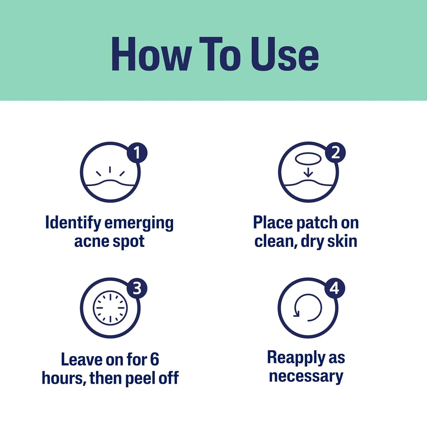 Acne Patches, Pimple Patches for Sensitive Skin, Formulated with Salicylic Acid, CICA, and Heartleaf Extract for Emerging Pimples, Visible Results in 6 Hours, 24 Count