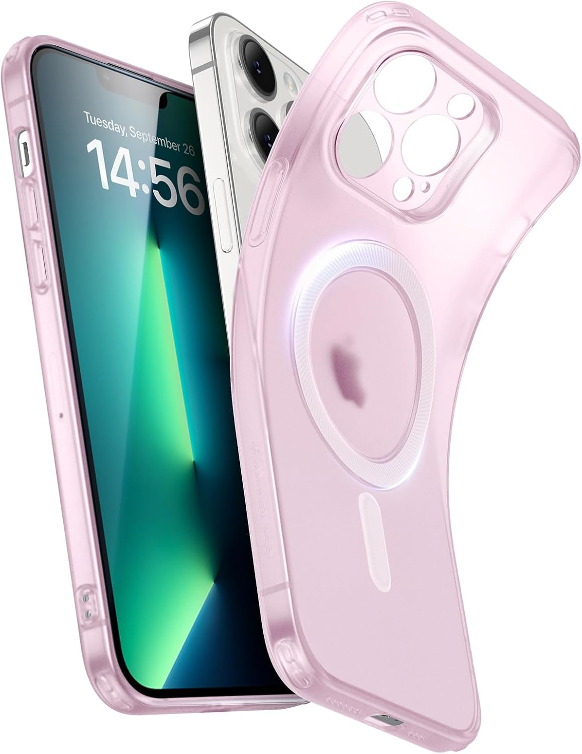 for Iphone 16E Case, for Iphone SE 4 Case Compatible with Magsafe, Camera Protection, Shockproof Thin Cover, Resists Yellowing Scratches, Magnetic Iphone Case for 16E, Zero Series,Frosted Black