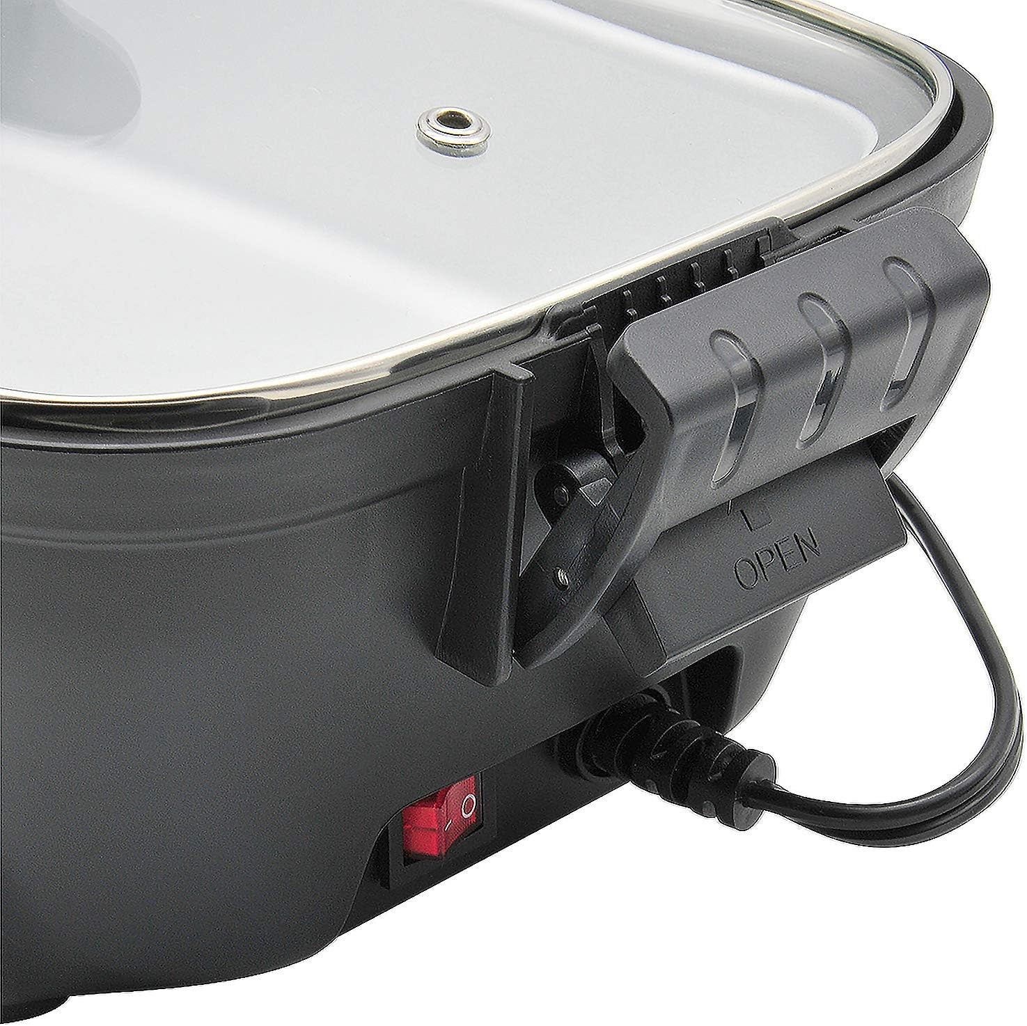 RPSC200 12V Power Supply Portable, Personal Sized Roaster for Car, Truck, Camping, Tailgating – Cook or Re-Heat Delicious Meals and Leftovers