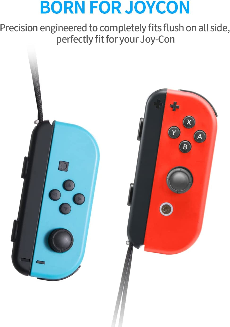 Wrist Strap for Switch Joycon – 2 Pack Lanyard Replacement Parts Accessories for Joy Con Joy-Con Controller